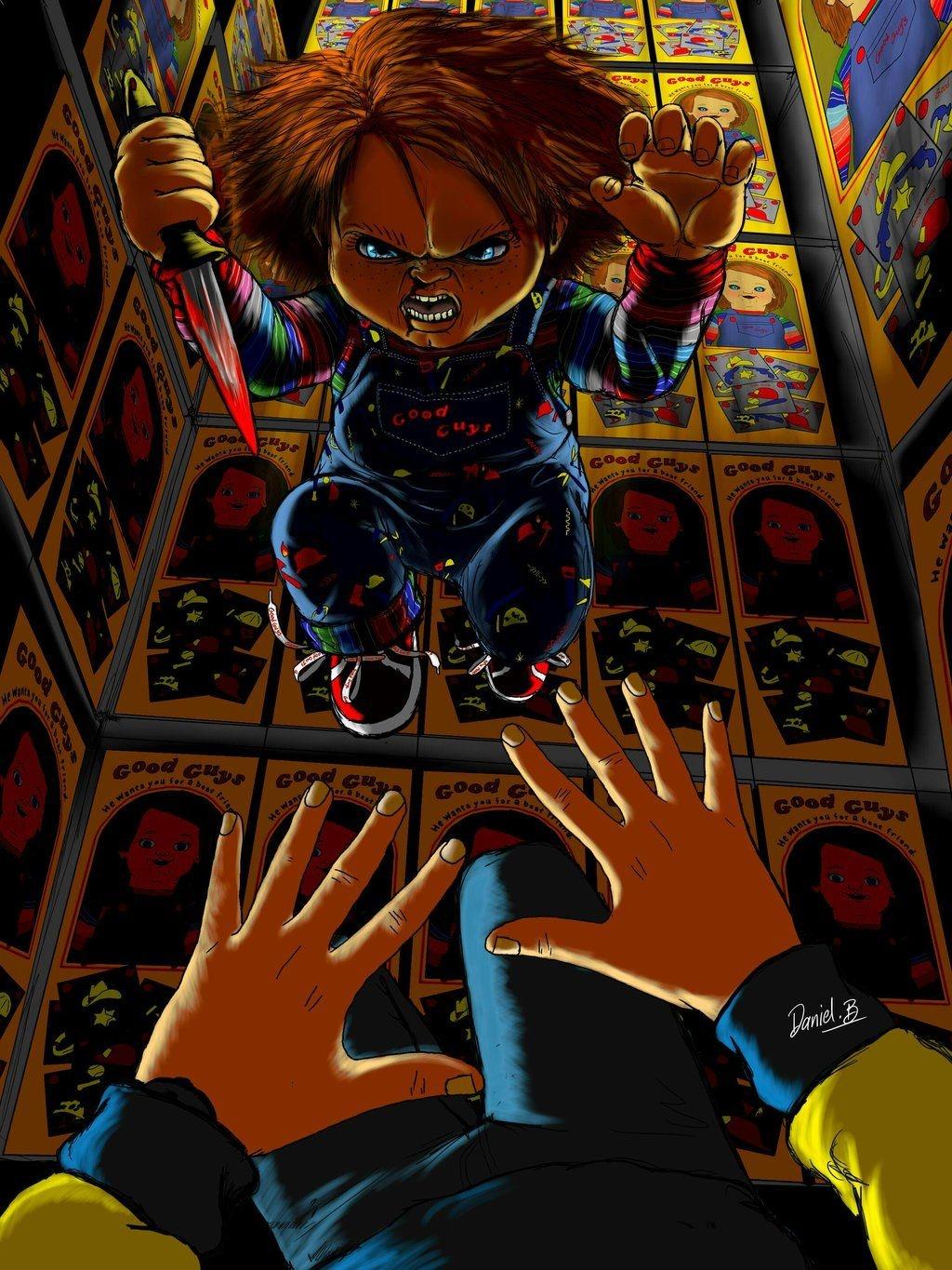 1024x1365 Chucky horror Wallpaper Download