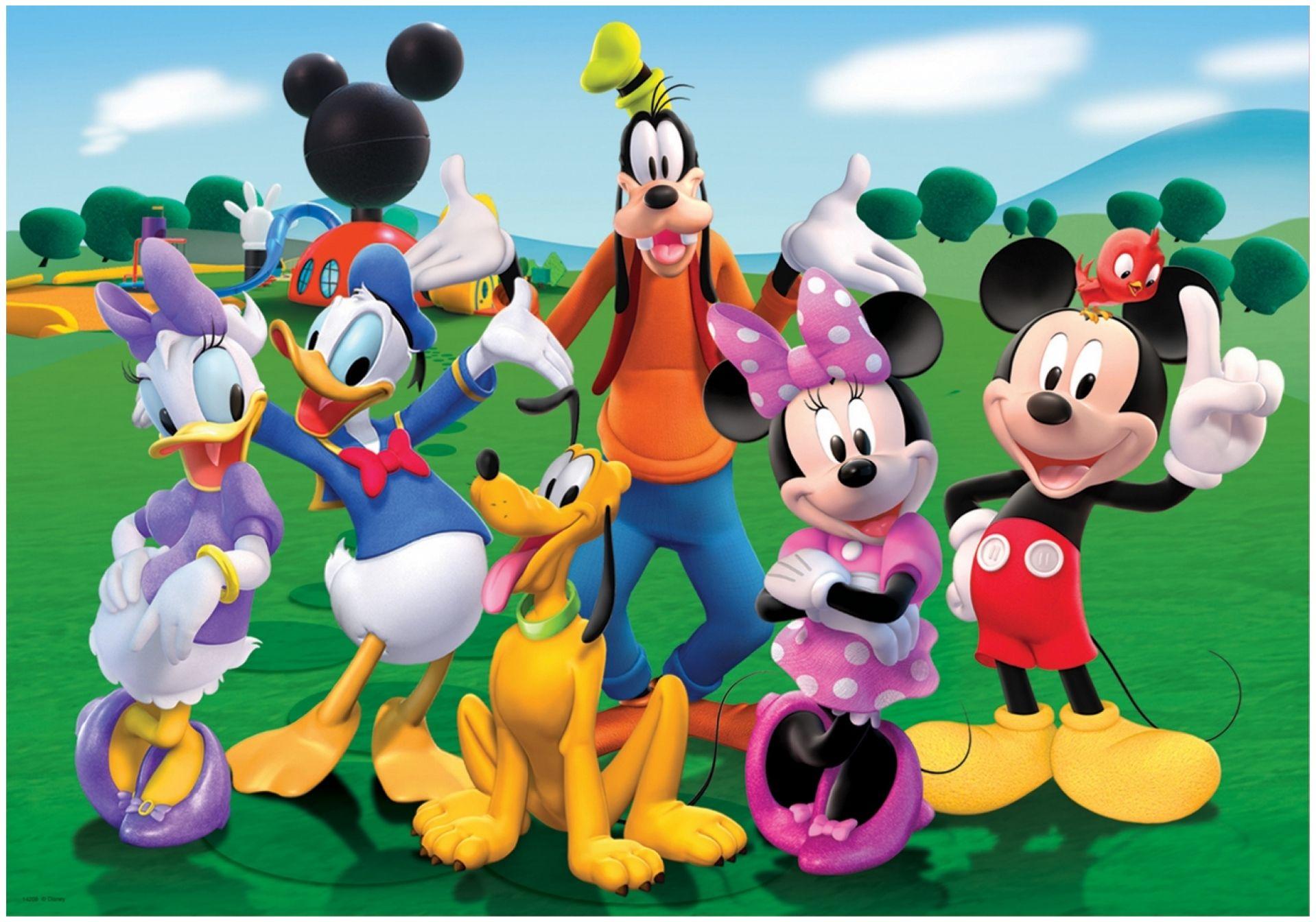 Hình nền Disney Mickey Mouse Playing 1918x1344