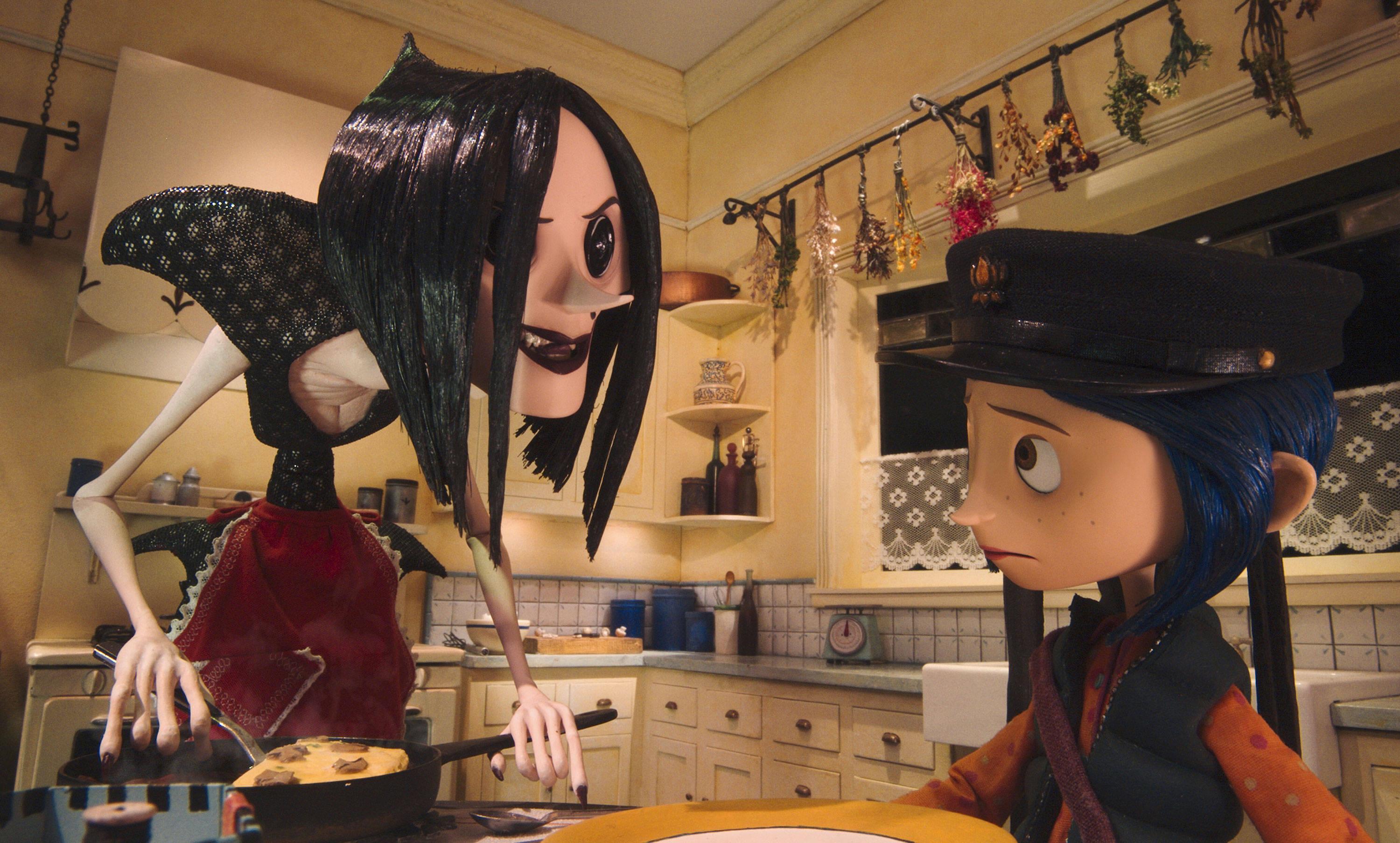3000x1808 Download Coraline And Beldam Animated Horror Wallpaper