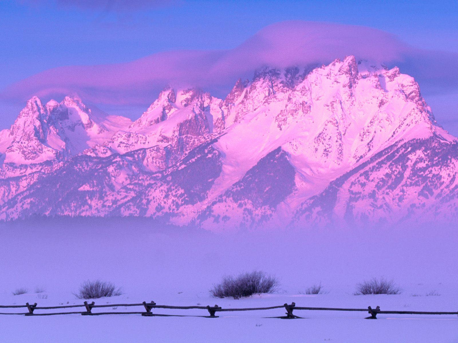 1600x1200 Wyoming sunrise wallpaper. Wyoming sunrise