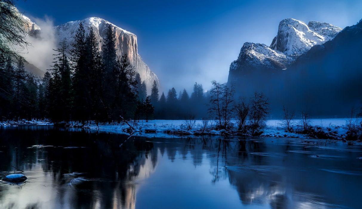 1213x700 Yellowstone National Park Wyoming Landscape Sunrise winter river wallpaperx1154