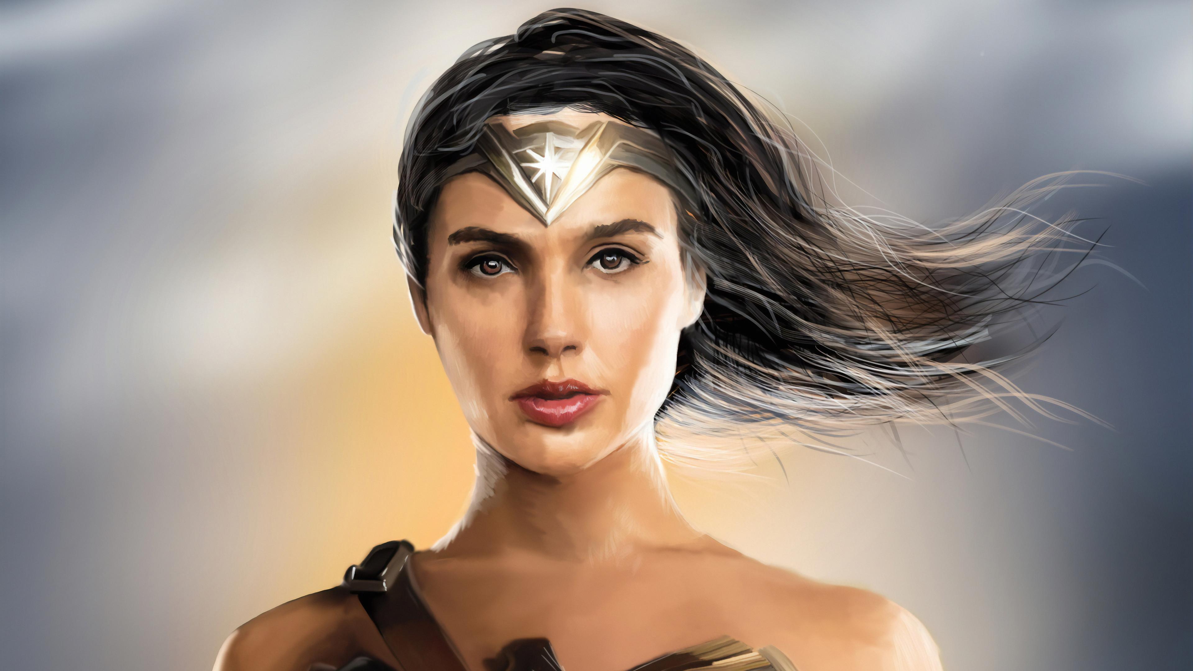 3840x2160 Wallpaper 4k Wonder Woman Fan Art Wallpaper