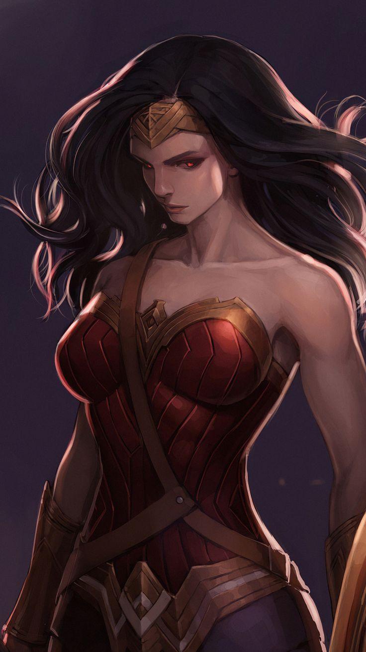 736x1309 Wonder Woman, princess, art wallpaper. Wonder woman, Wonder woman fan art, Wonder woman art
