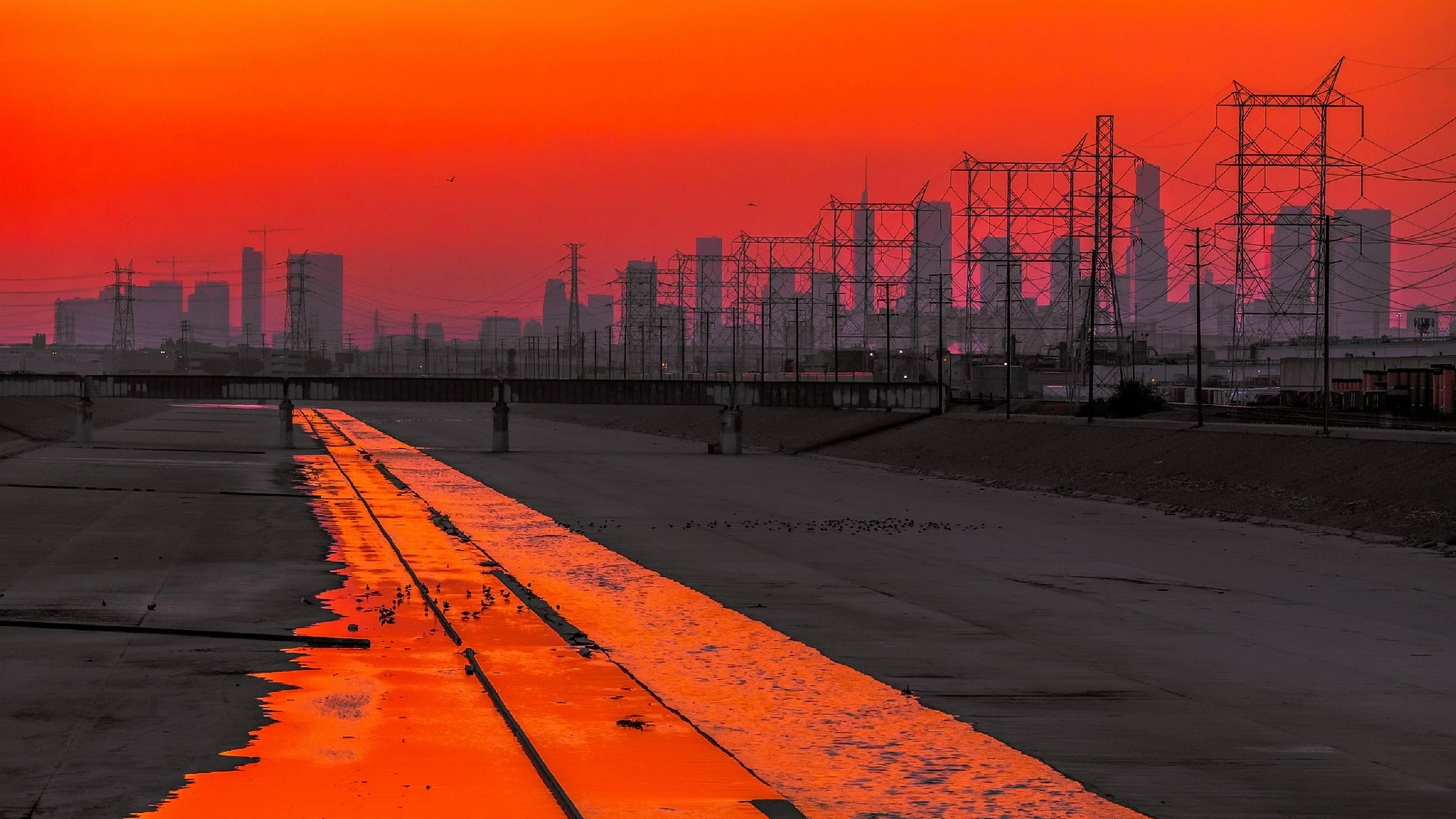 5376x3024 Los Angeles City 8K Wallpaper, HD City 4K Wallpaper, Image, Photo and Background
