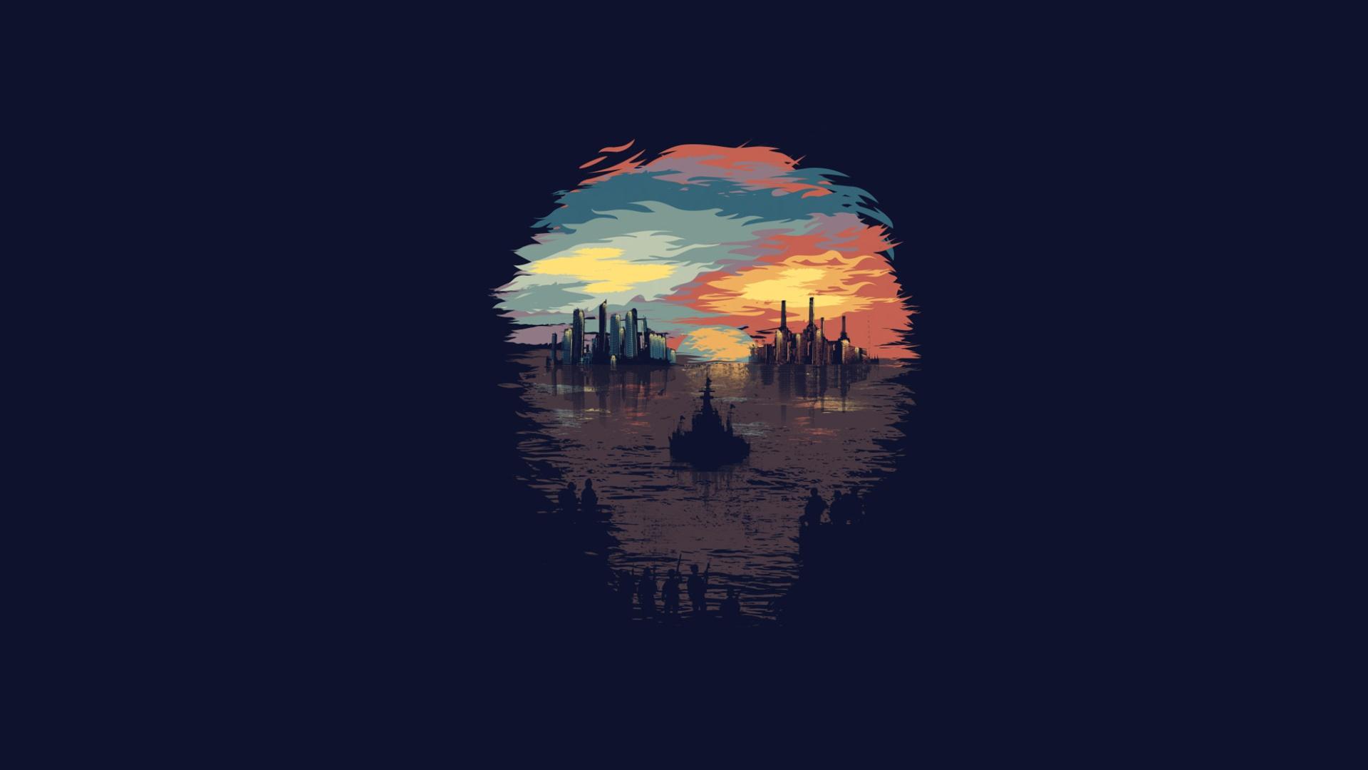 1920x1080 Minimalist HD Wallpaper and Background