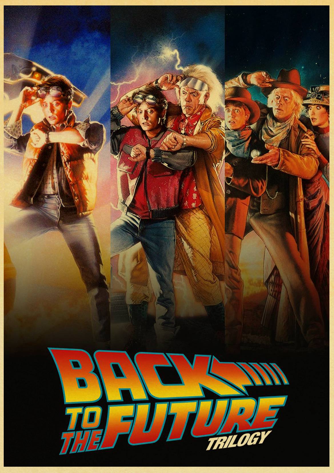 1169x1653 New Arrival American Movie Back To The Future Posters High Definition Printed Retro Posters Home Room Wall Decor Art Painting & Calligraphy