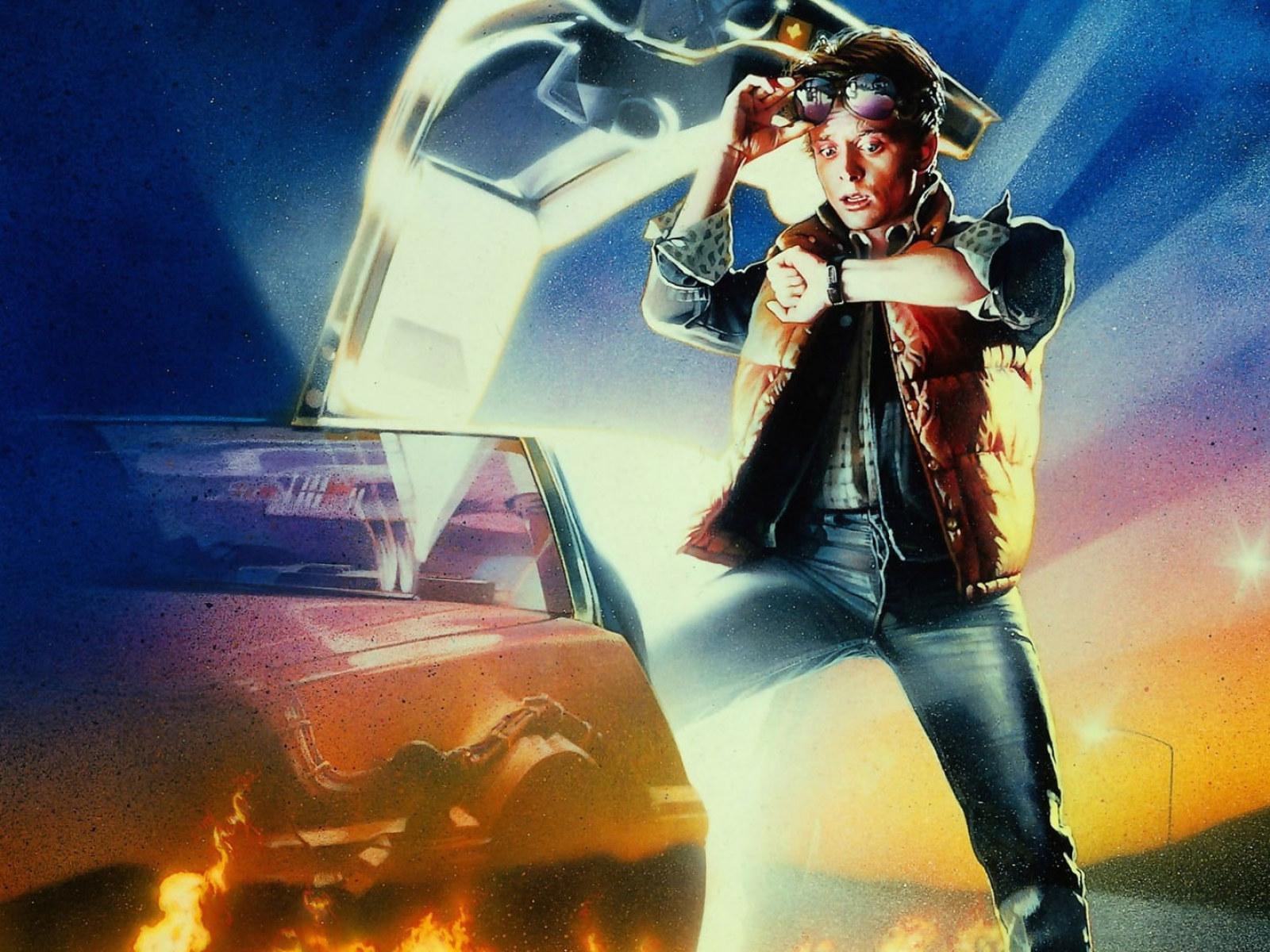 1600x1200 Wallpaper Back To The Future Movie Poster • Wallpaper For You