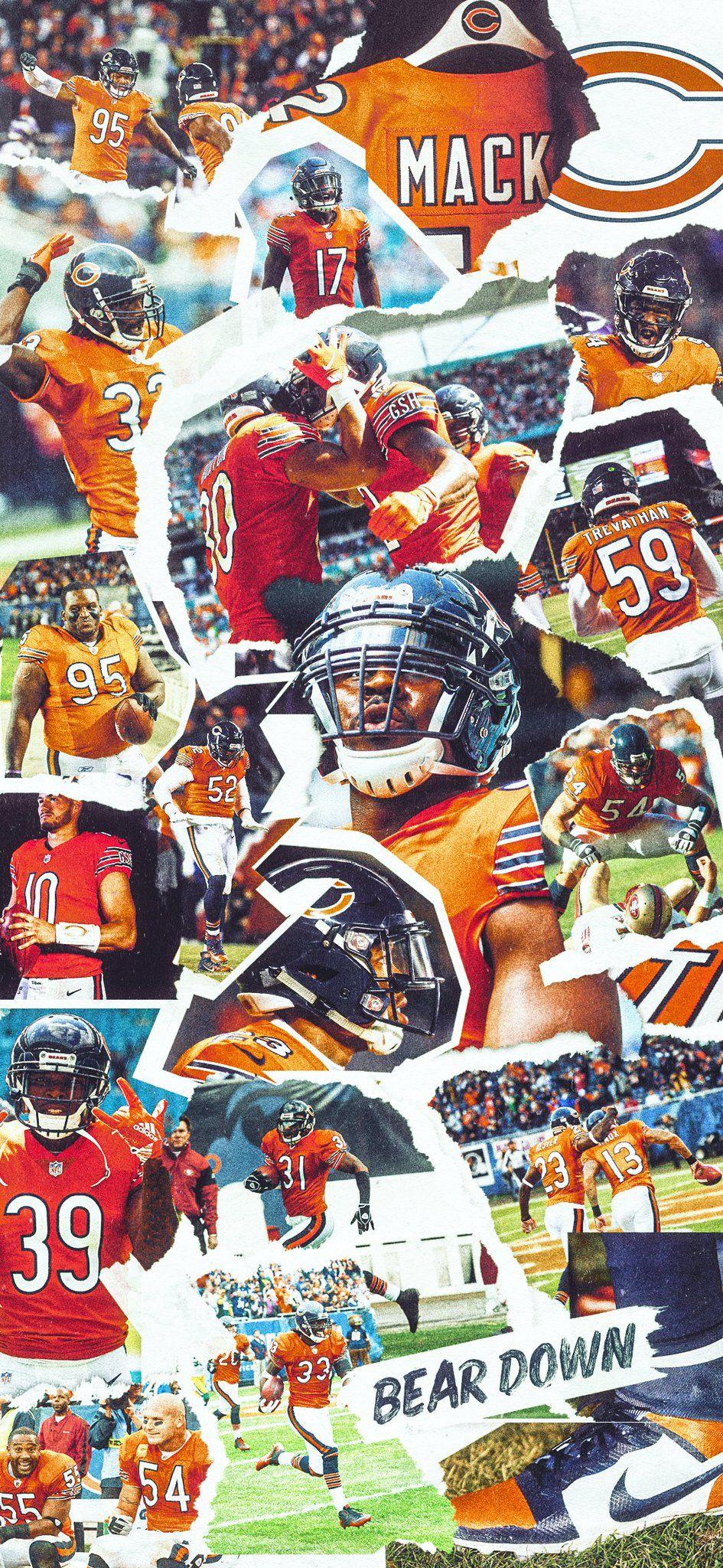 945x2048 Chicago Bears on Twitter. Chicago bears wallpaper, Chicago bears clothes, Chicago bears picture