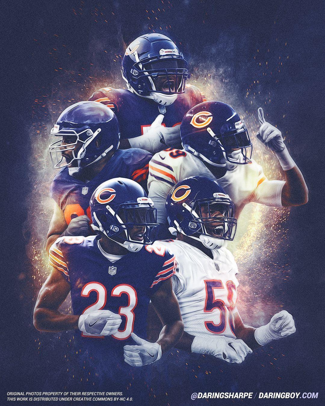 1080x1350 Chicago Bears Players Wallpaper & Background Beautiful Best Available For Download Chicago Bears Players Photo Free On Zicxa.com Image