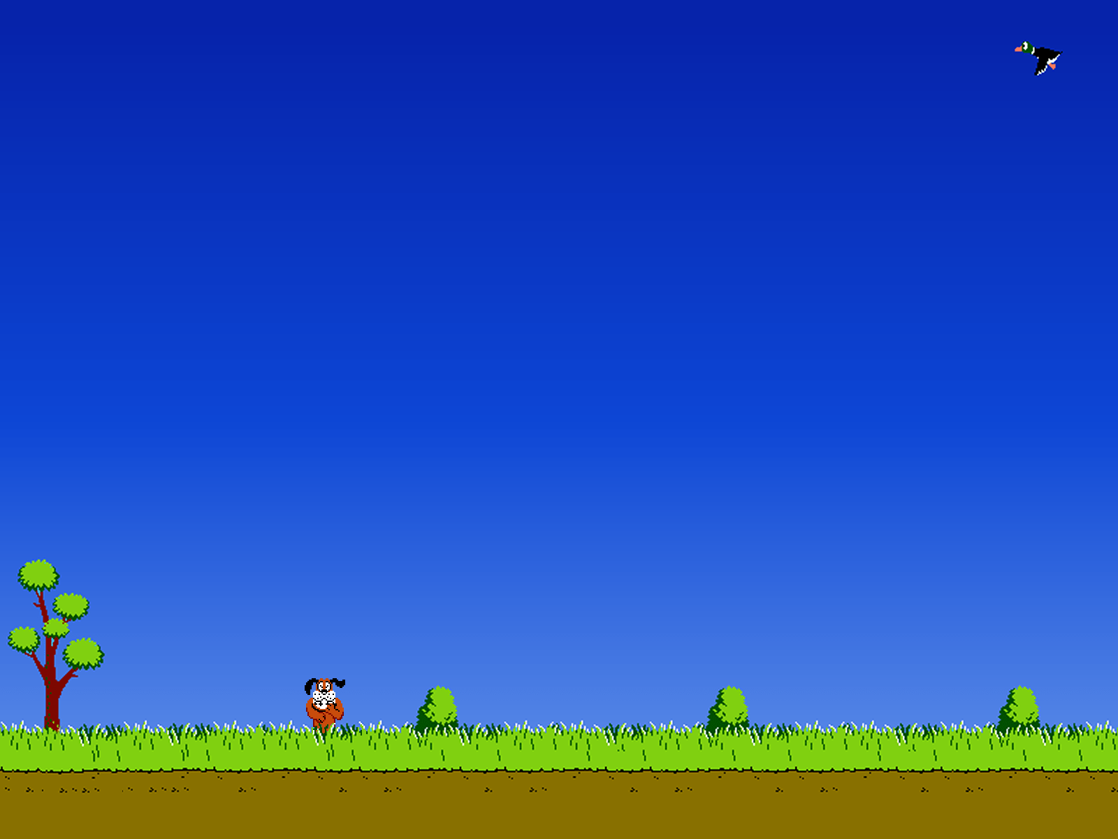 1600x1200 Retro: Duck Hunt desktop PC and Mac wallpaper