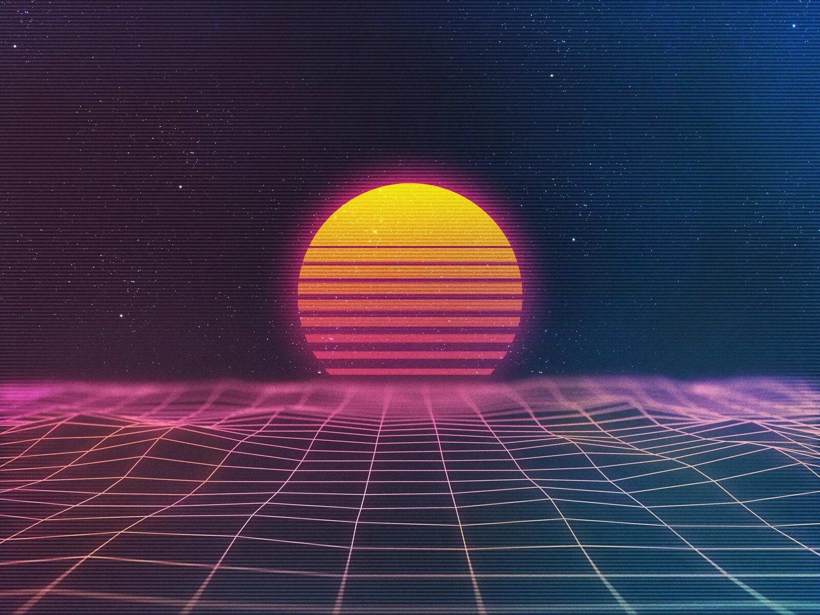 1600x1200 Retro Waves 4k 1600x1200 Resolution HD 4k Wallpaper, Image, Background, Photo and Picture