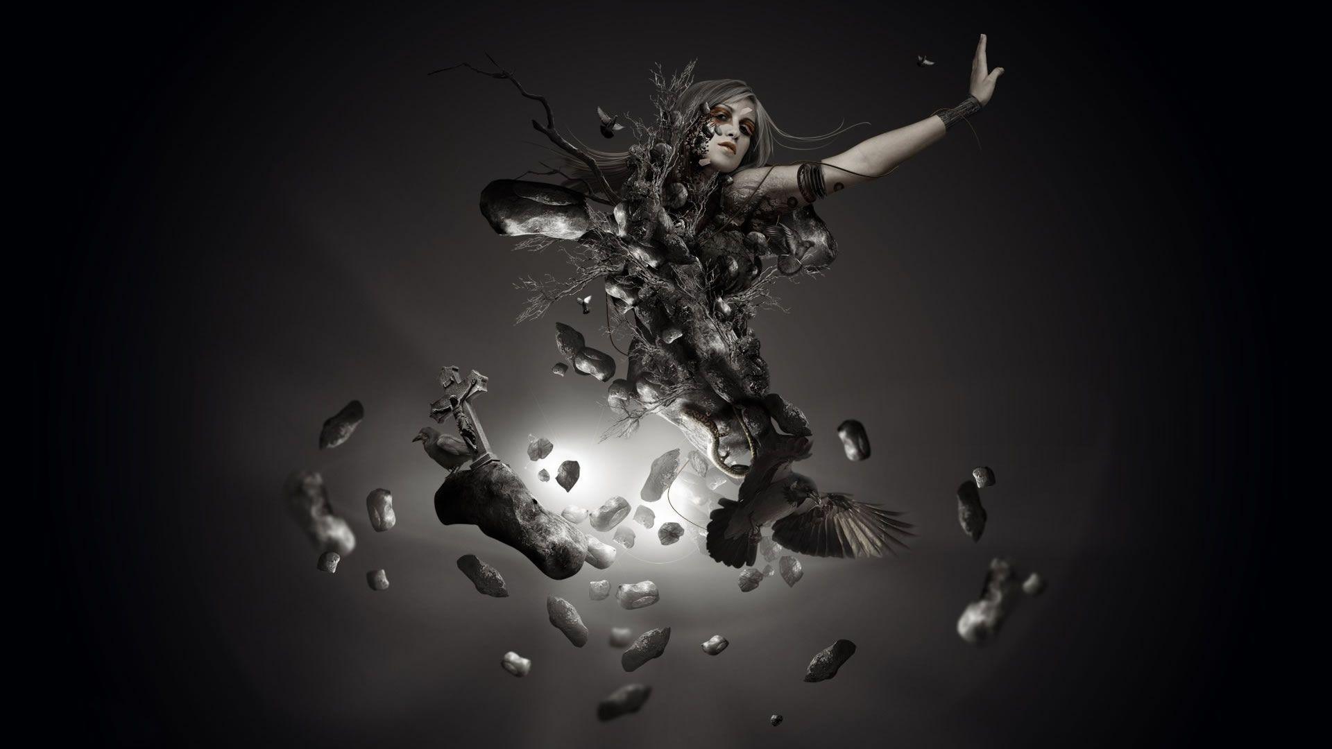 1920x1080 black full HD wallpaper Gallery
