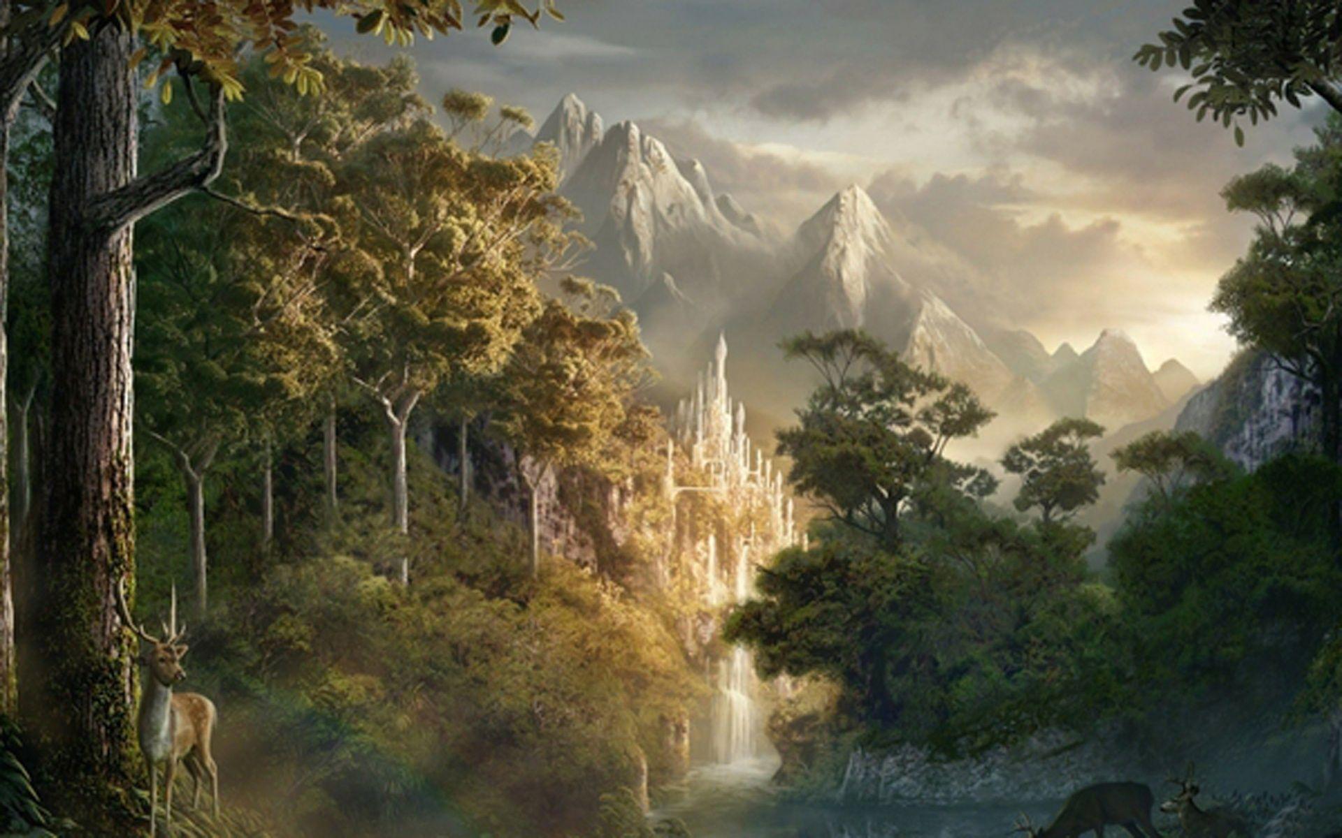 1920x1200 Fantasy. Fantasy, Fantasy art landscapes, Art