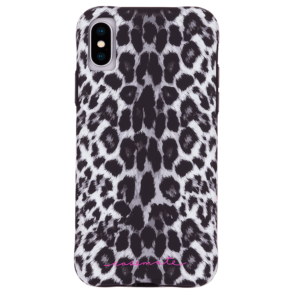 1000x1000 Case Mate IPhone Xs / X Wallpaper Gray Leopard Case
