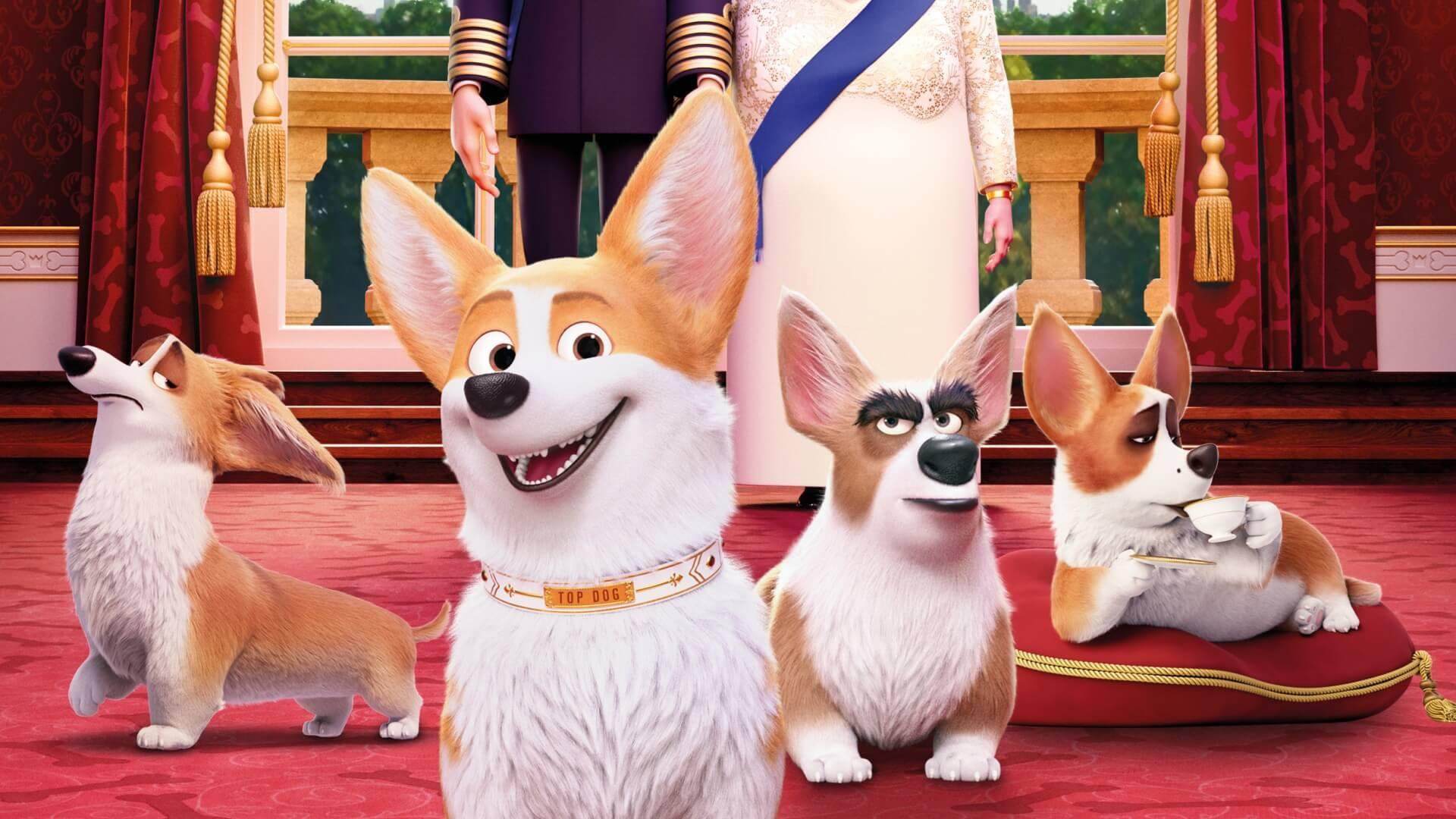 1920x1080 The Queen's Corgi Wallpaper