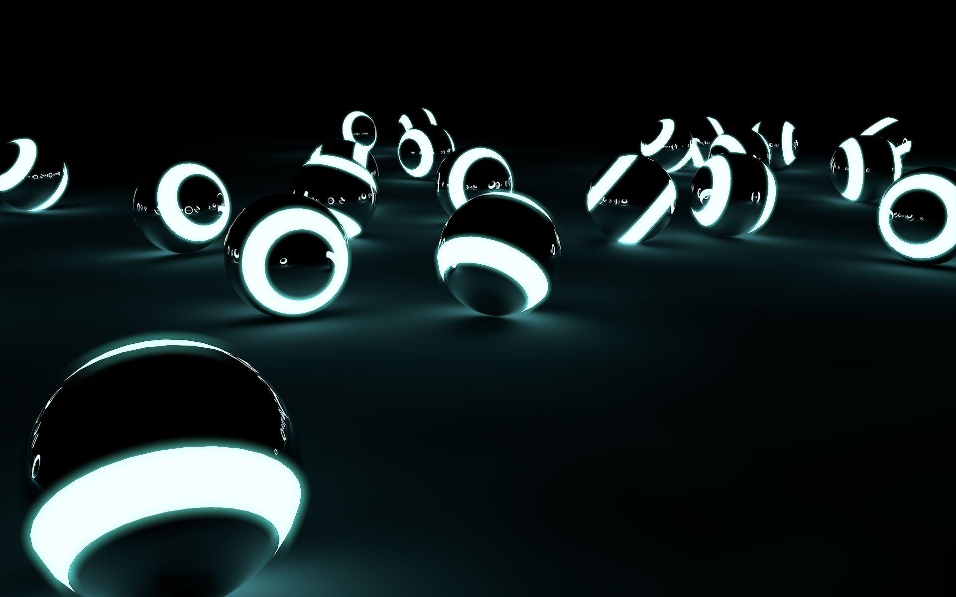 1920x1200 Tron Balls