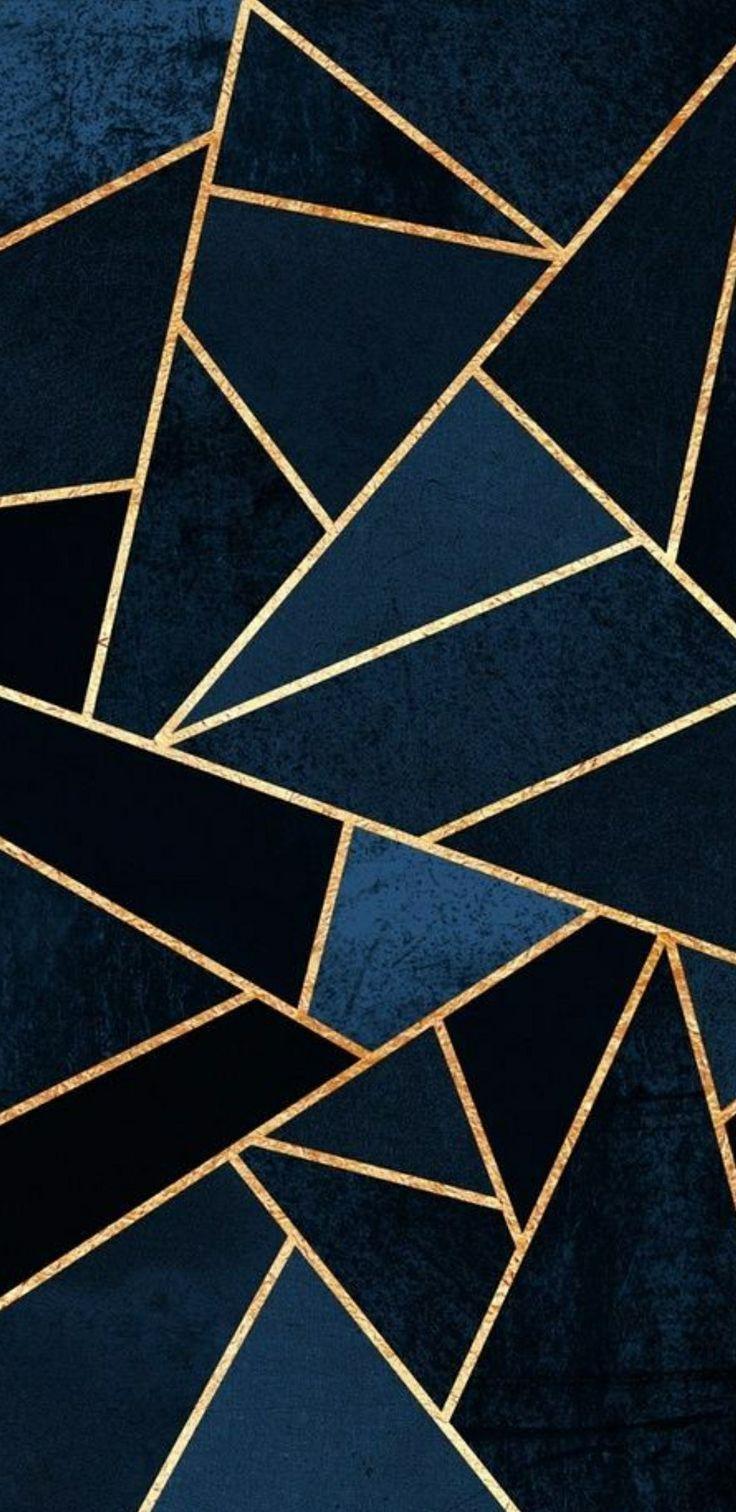 Blue and Gold Geometric Wallpapers - Top Free Blue and Gold Geometric  Backgrounds - WallpaperAccess