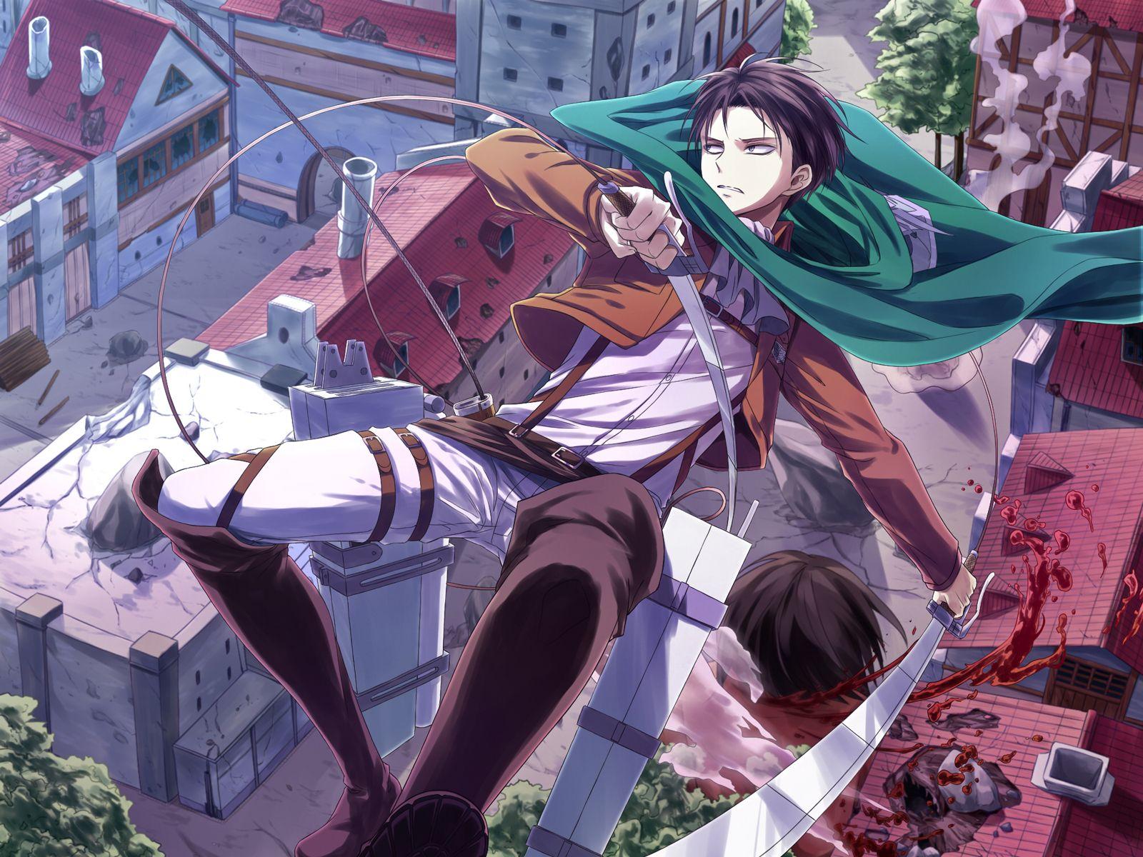 1600x1200 AOT Hintergründe no Kyojin Attack on Titan