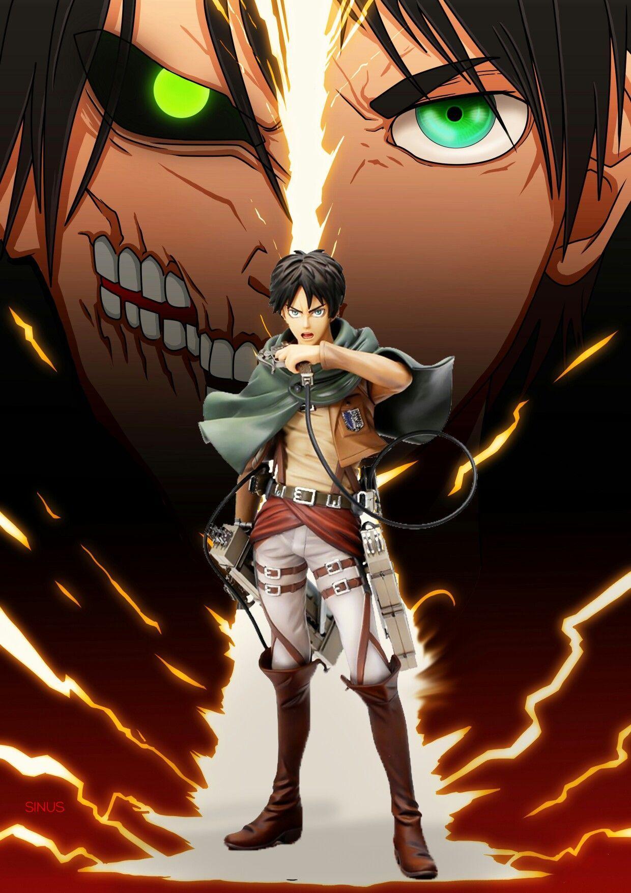 Eren Yeager Attack On Titan Animated Wallpaper