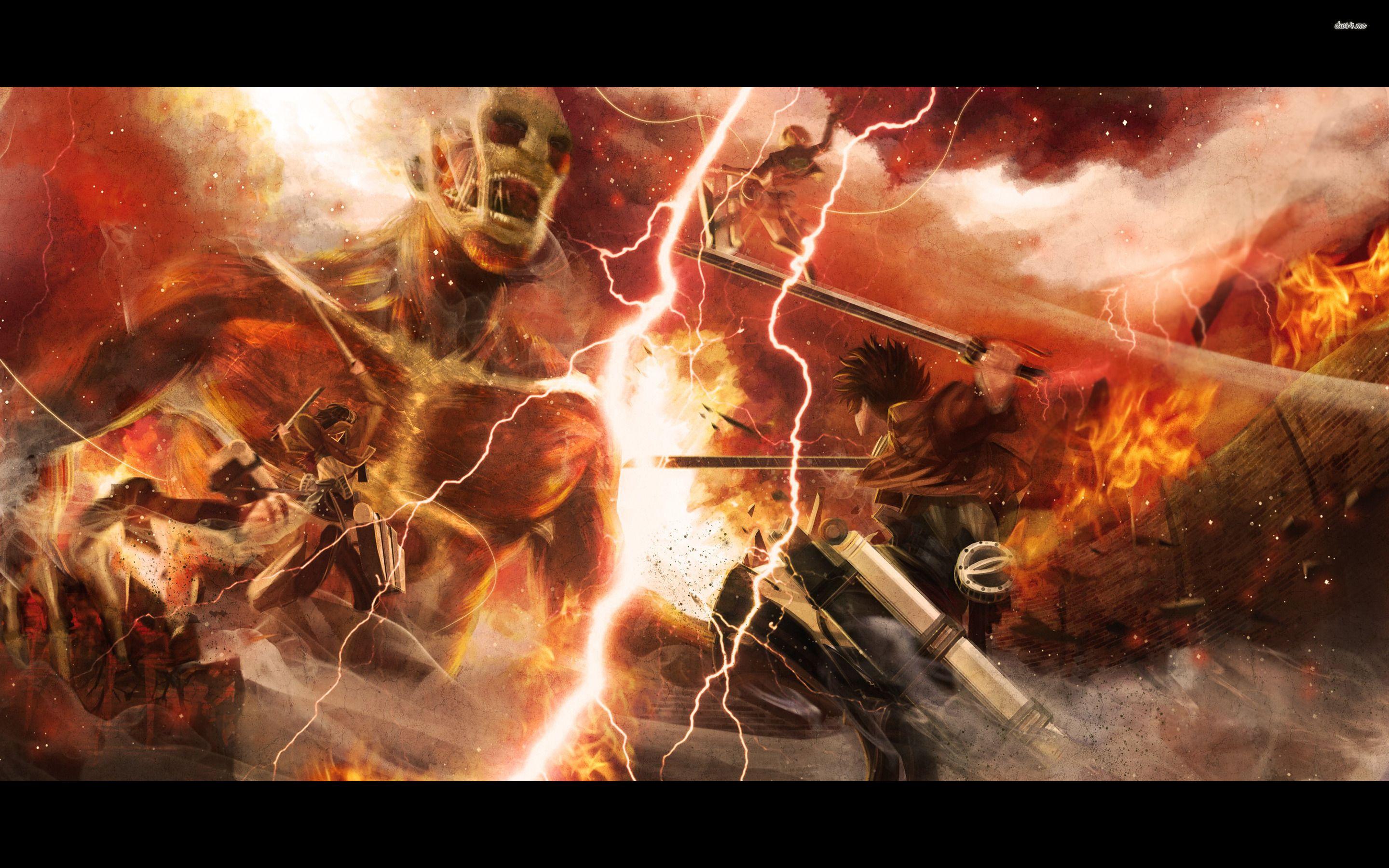 2880x1800 Attack On Titan Wallpaper High Quality