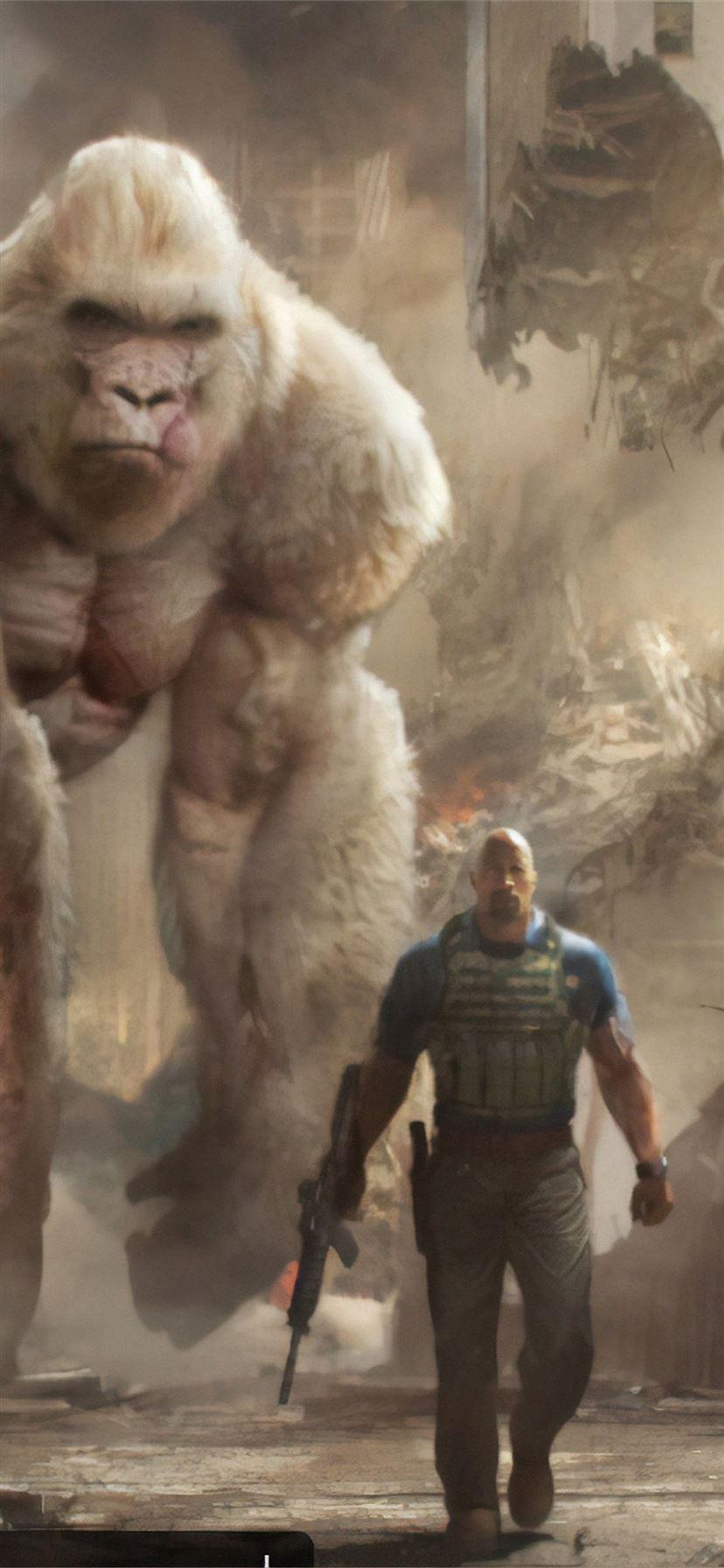 828x1792 Best Rampage iPhone 11 HD Wallpaper