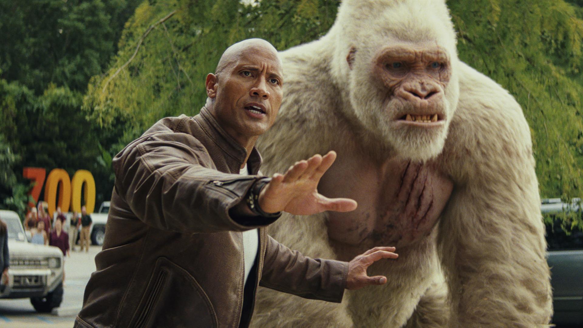 1920x1080 George And Davis Okoye In Rampage Laptop Full HD 1080P HD 4k Wallpaper, Image, Background, Photo and Picture