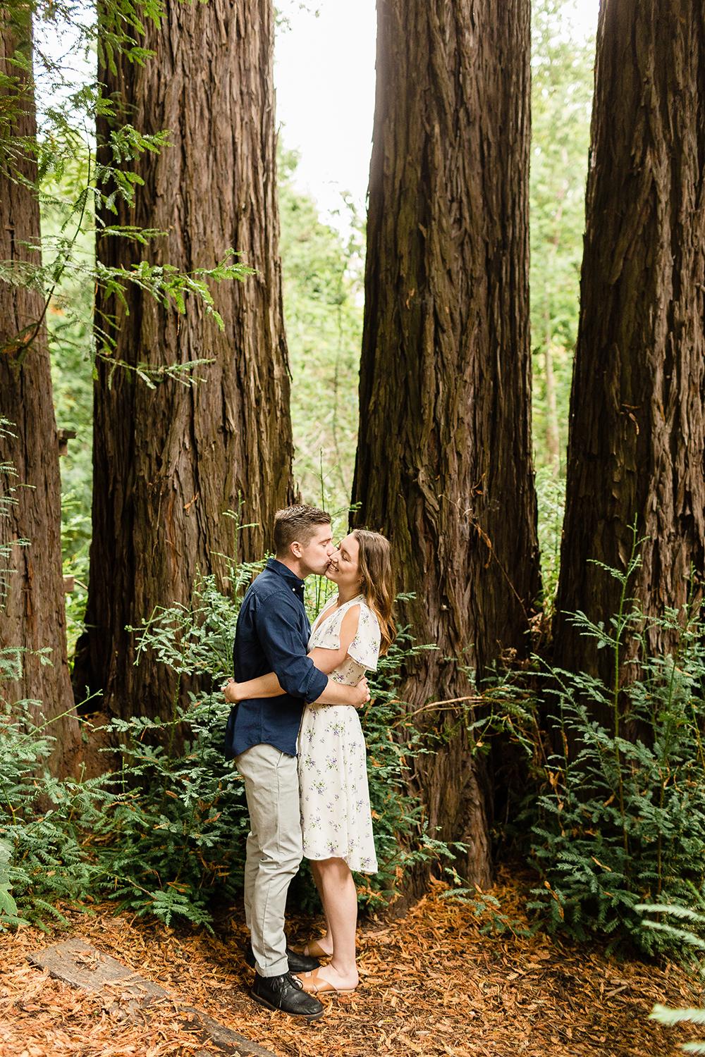 1000x1500 Alex & Ben's Champagne Filled Santa Cruz Engagement Photo