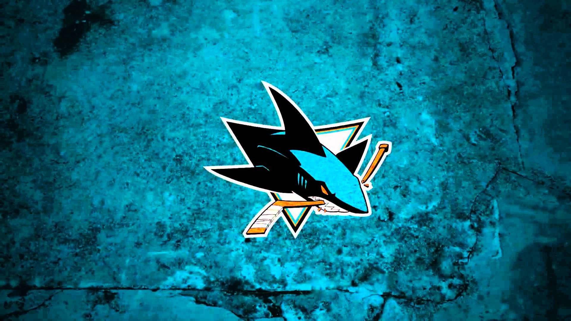1920x1080 Download San Jose Sharks Biting Logo Wallpaper