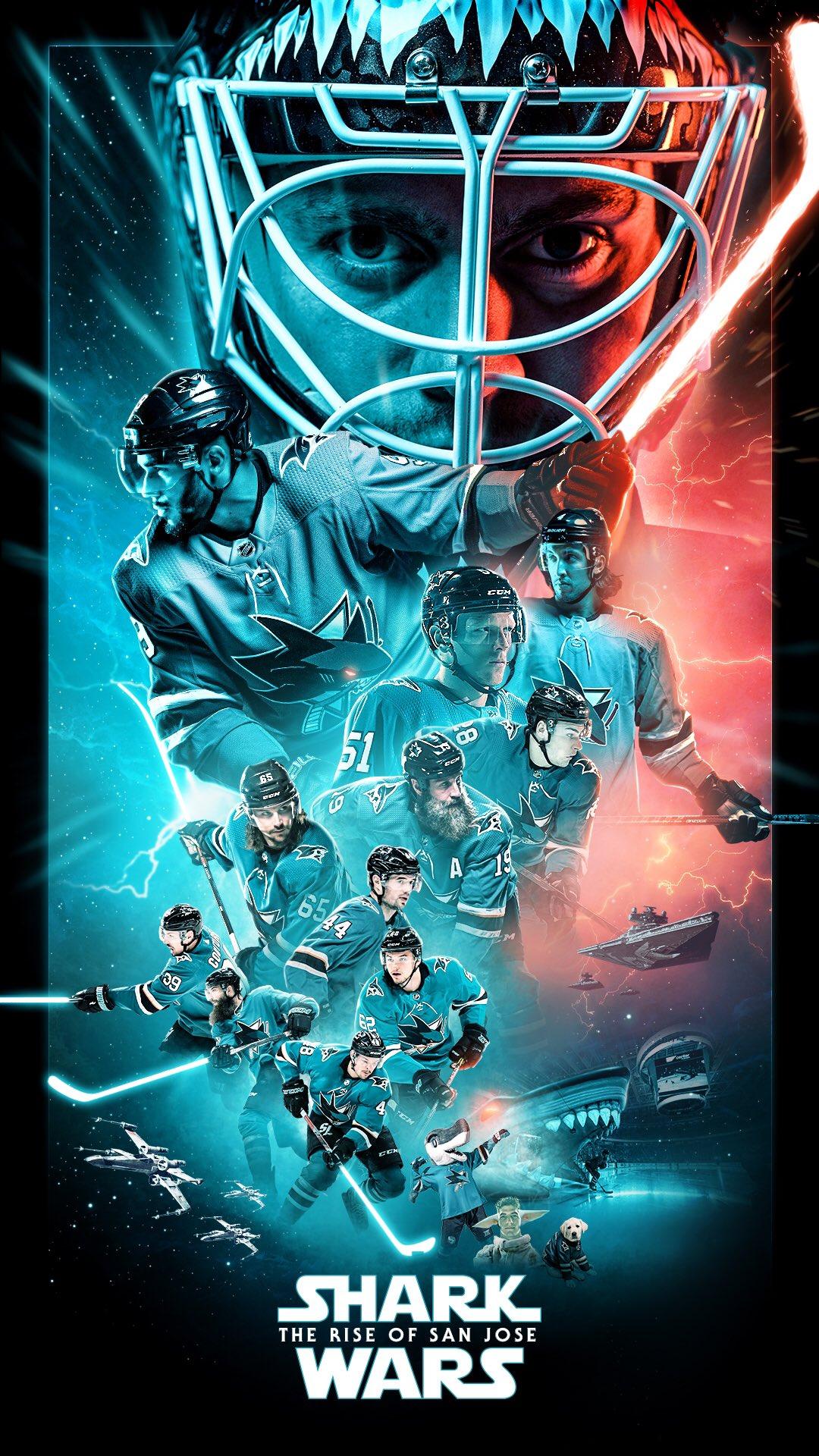 1080x1920 San Jose Sharks find your lack of wallpaper disturbing. #SJSharks. #StarWars