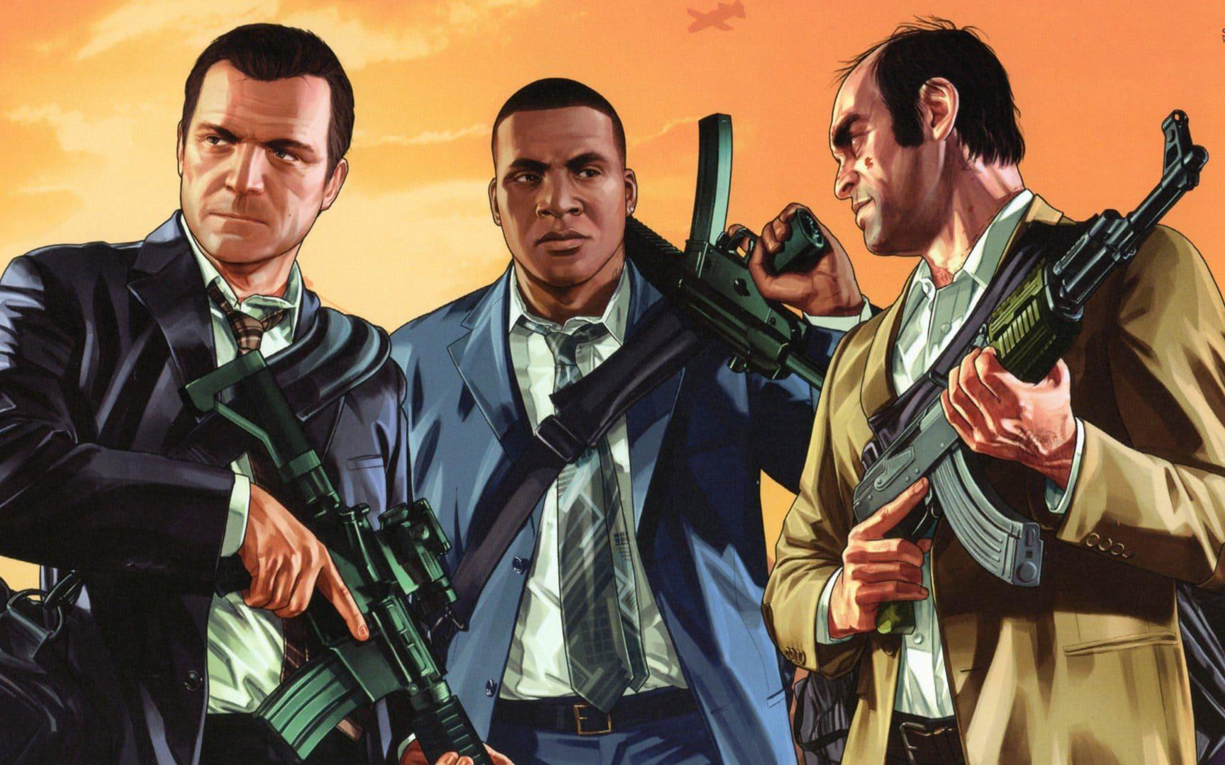 1728x1080 Grand Theft Auto V 'has made more money than any film in history'