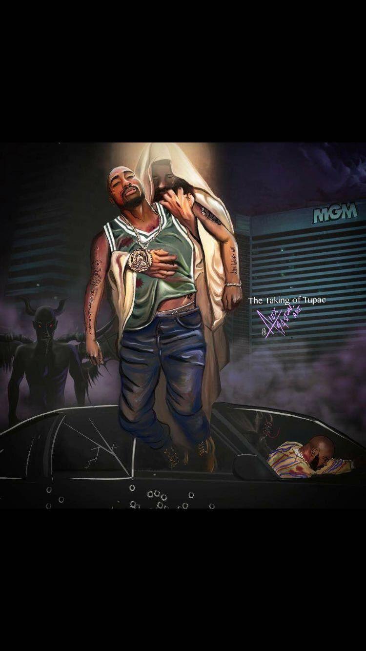 750x1334 Tupac. In the event of my demise. Alex Gaston Art. Arte do hip hop, Arte de rua, Desenho dos simpsons