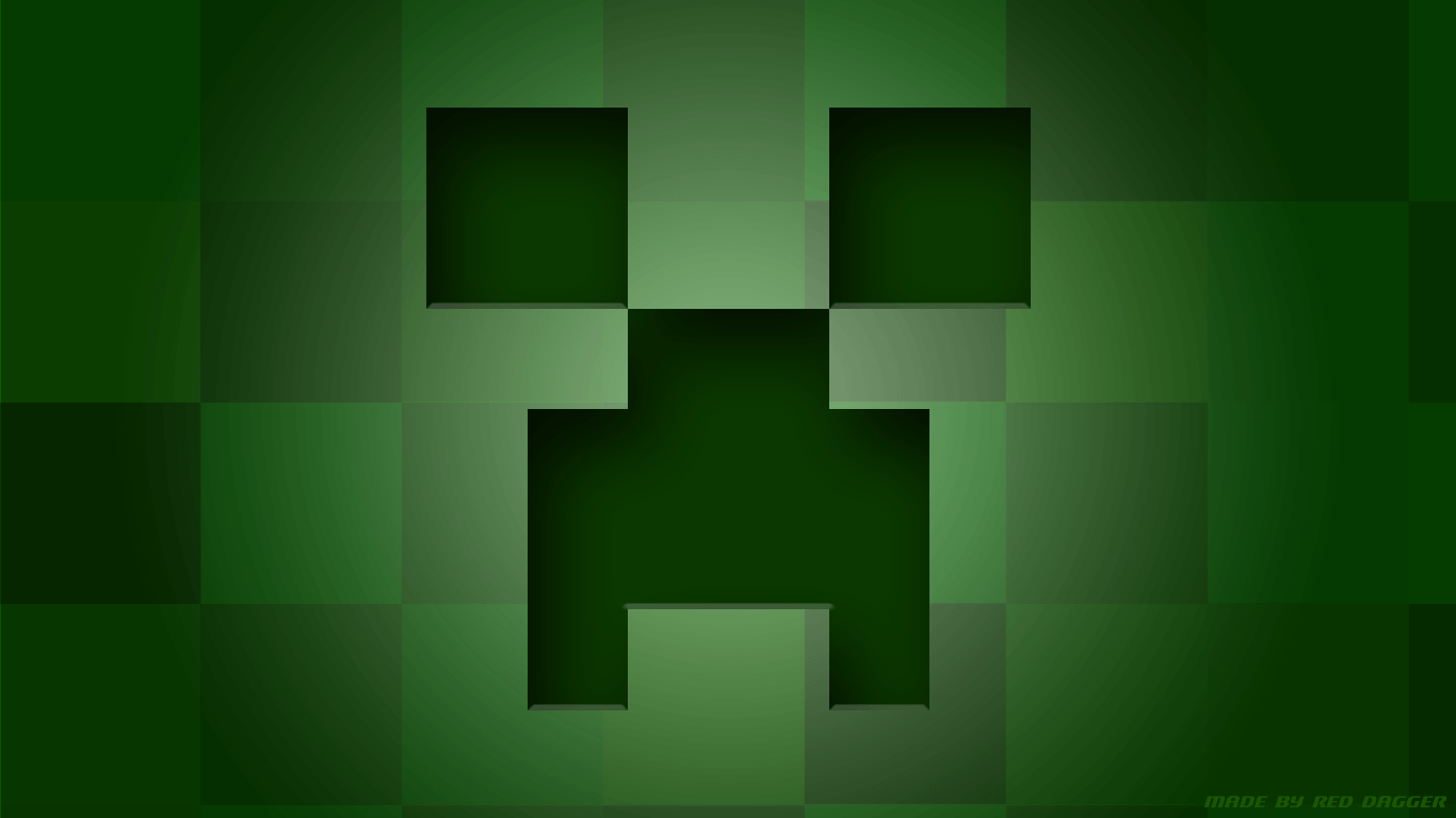 1366x768 Cute Boy Minecraft Wallpaper