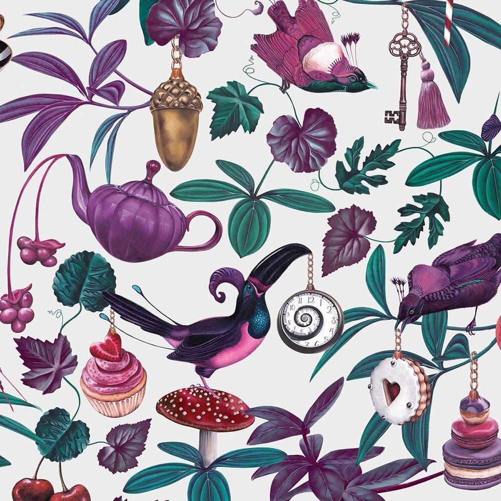 1000x1000 Funky Botanical Print. Birds. Nature. Witch & Watchman Belladonna Wallpaper