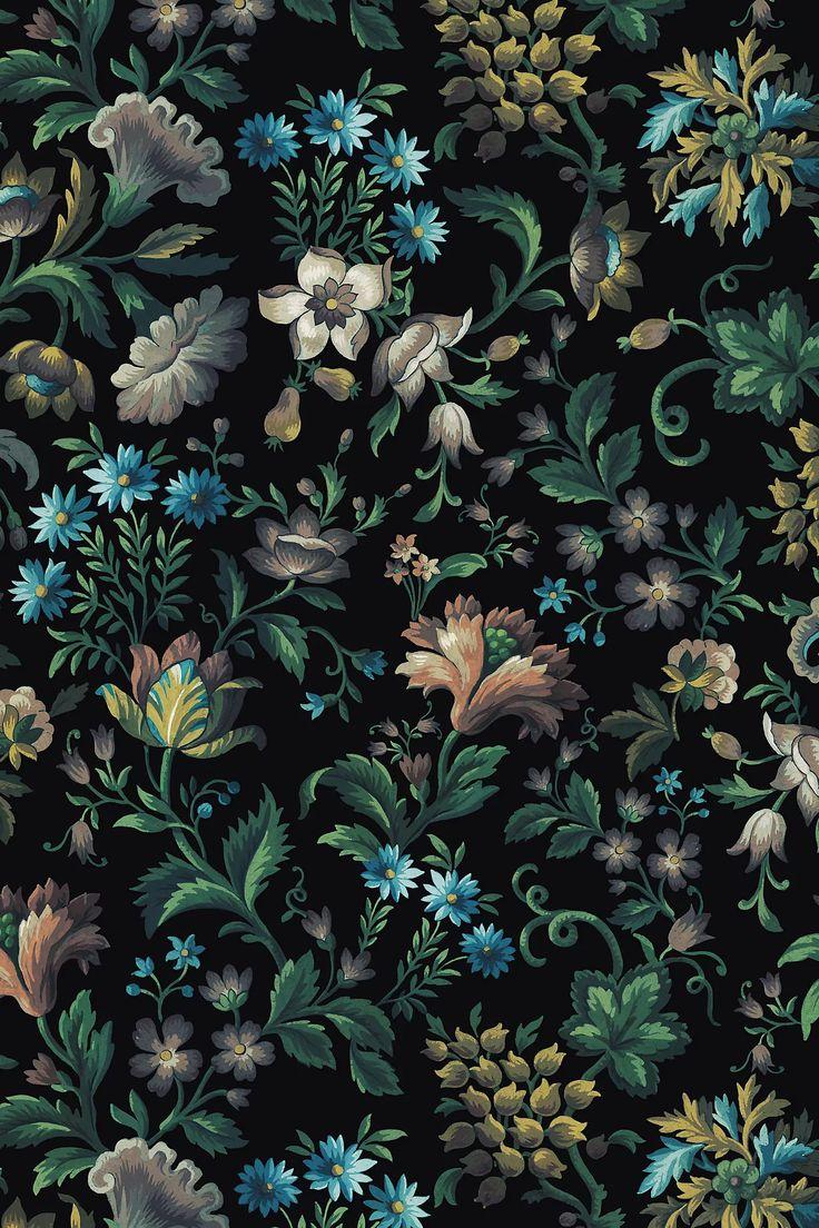 736x1104 House of Hackney Florika Wallpaper. Witchy wallpaper, Dark wallpaper, Witch wallpaper