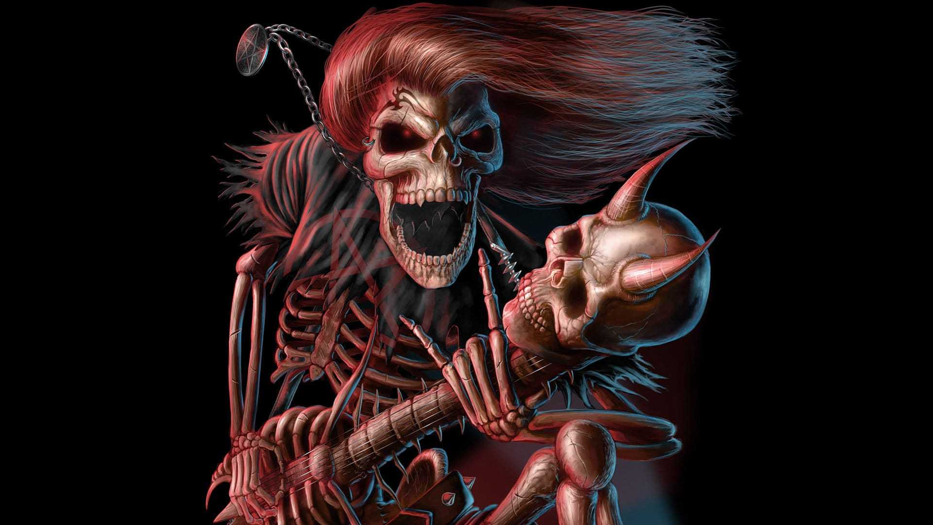 1920x1080 Skeleton Wallpaper