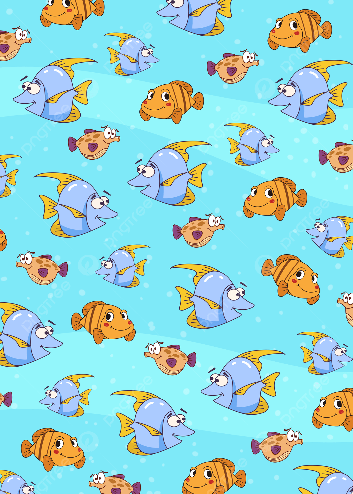 Cute Cartoon Fish Wallpapers - Top Free Cute Cartoon Fish Backgrounds