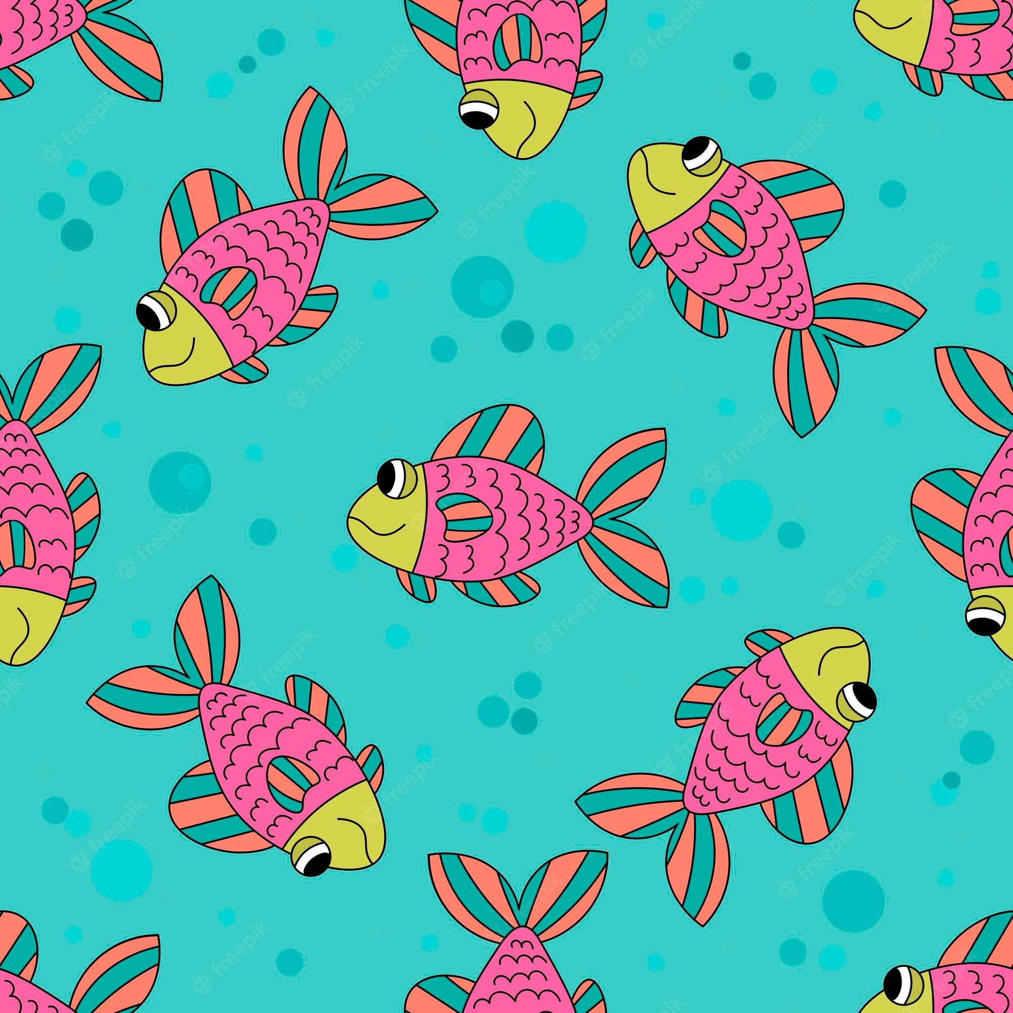 Cute Cartoon Fish Wallpapers - Top Free Cute Cartoon Fish Backgrounds