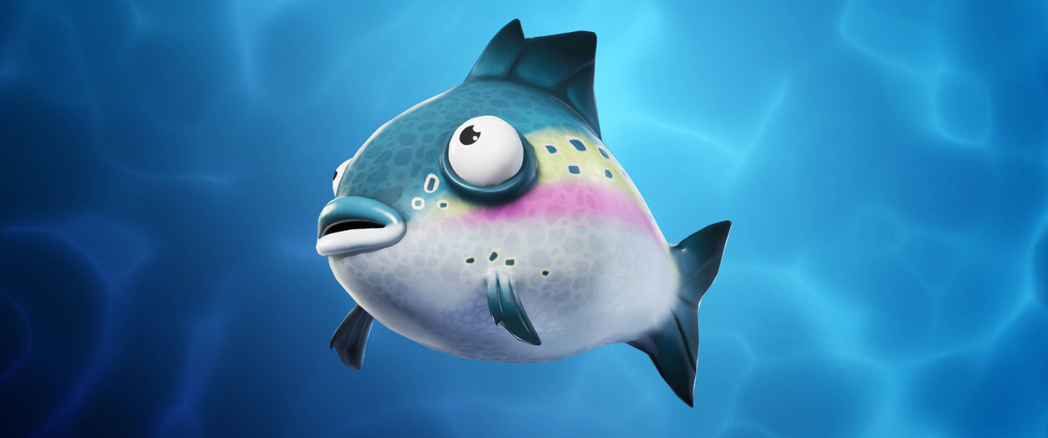 3440x1440 Blue Flopper Fortnite Fish 3440x1440 Resolution Wallpaper, HD Games 4K Wallpaper, Image, Photo and Background