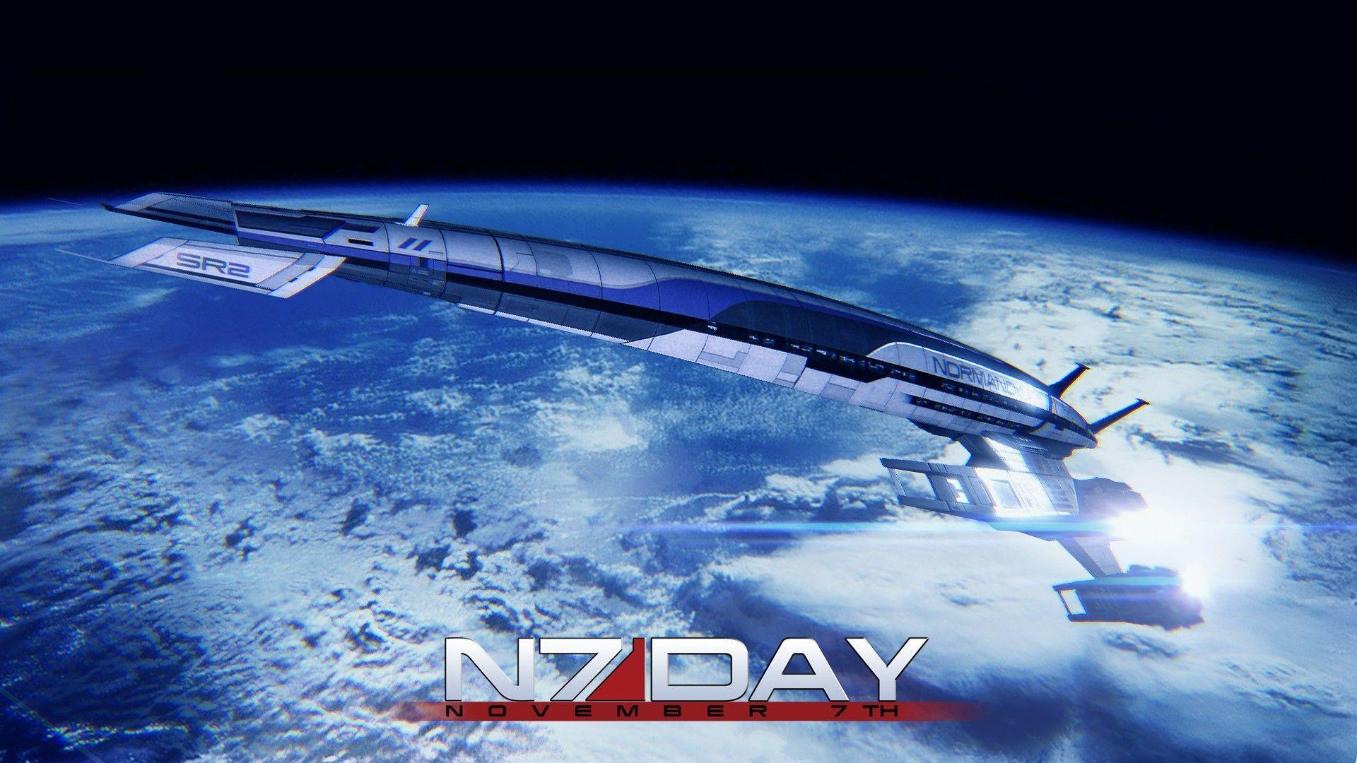1920x1080 Mass Effect Normandy Wallpaper