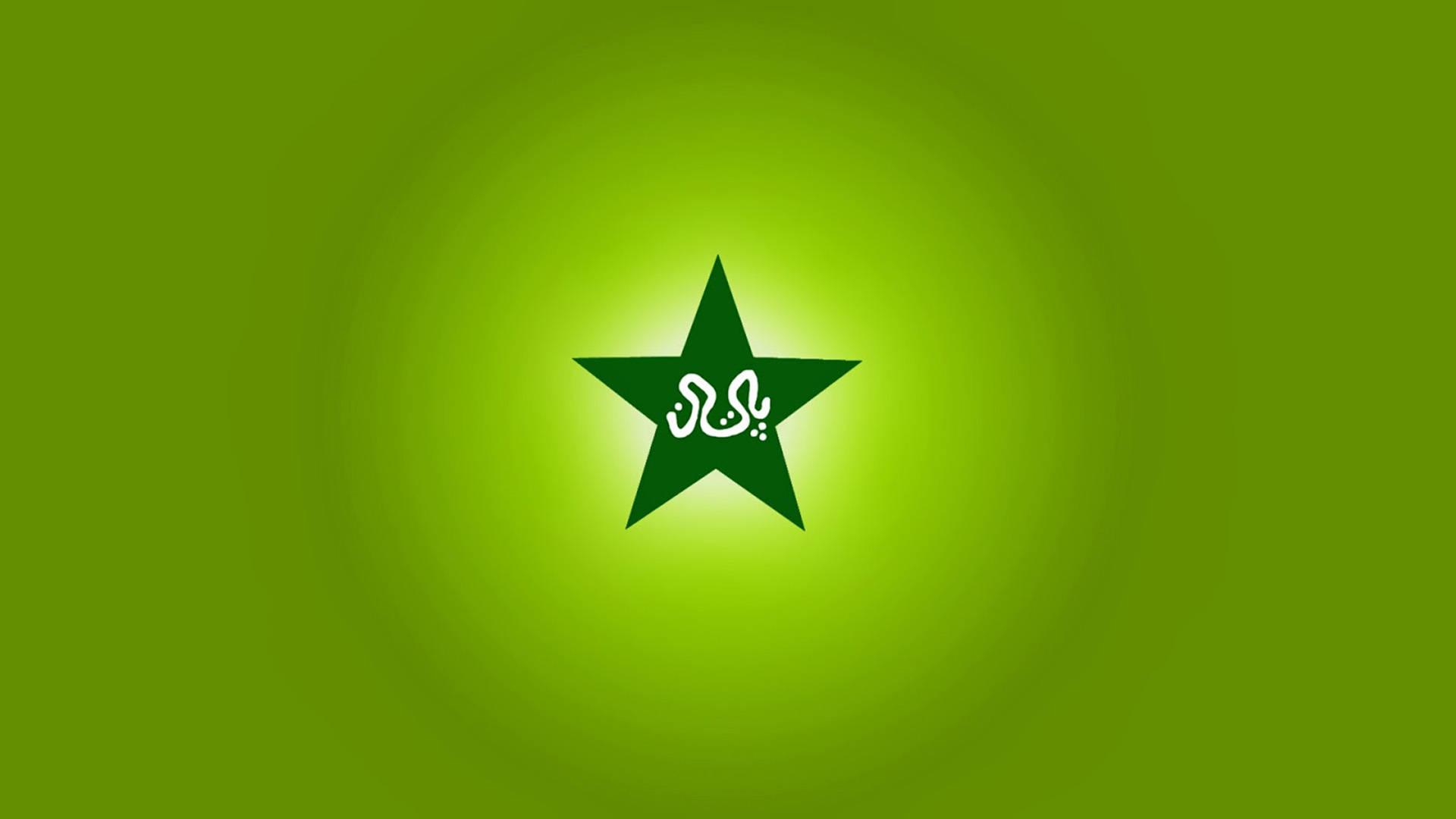 1920x1080 Download Neon Green Pakistan Cricket Logo Wallpaper