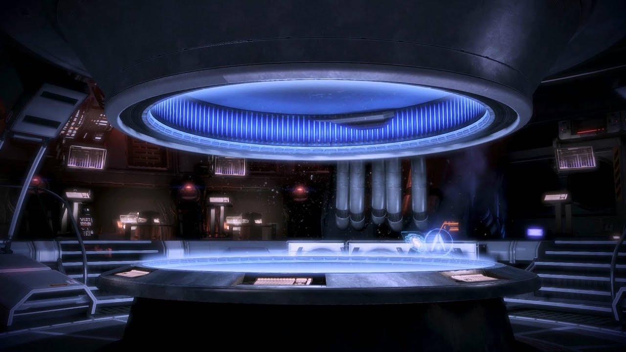 1280x720 Mass Effect 3 Normandy War Room Dreamscene Video Wallpaper