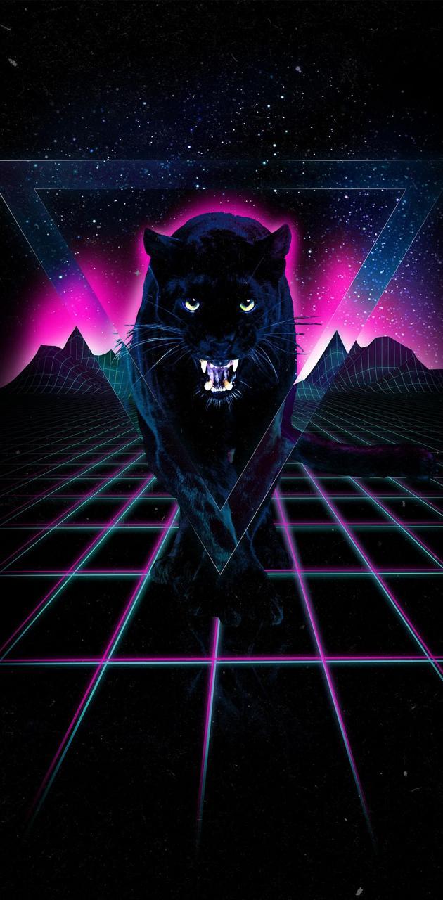 630x1280 Black Puma wallpaper