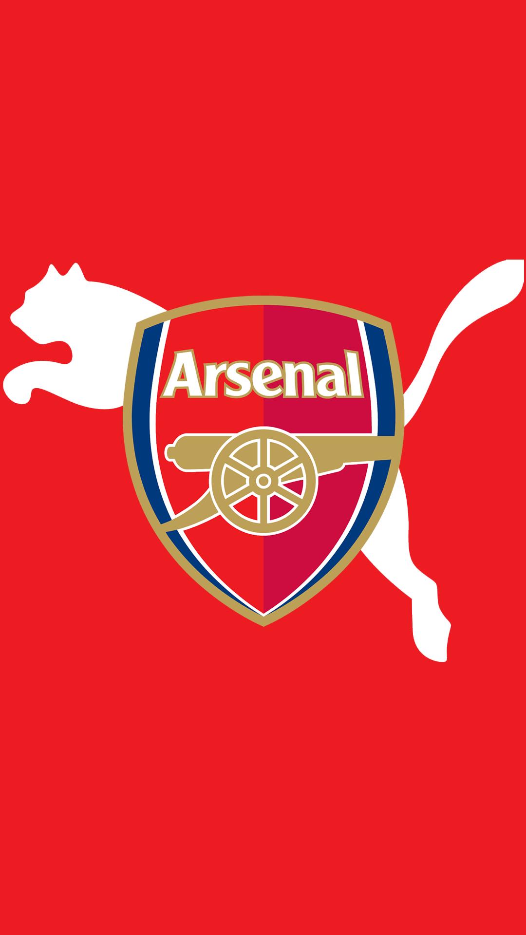 1080x1920 Arsenal Logo HD Wallpaper for Mobile