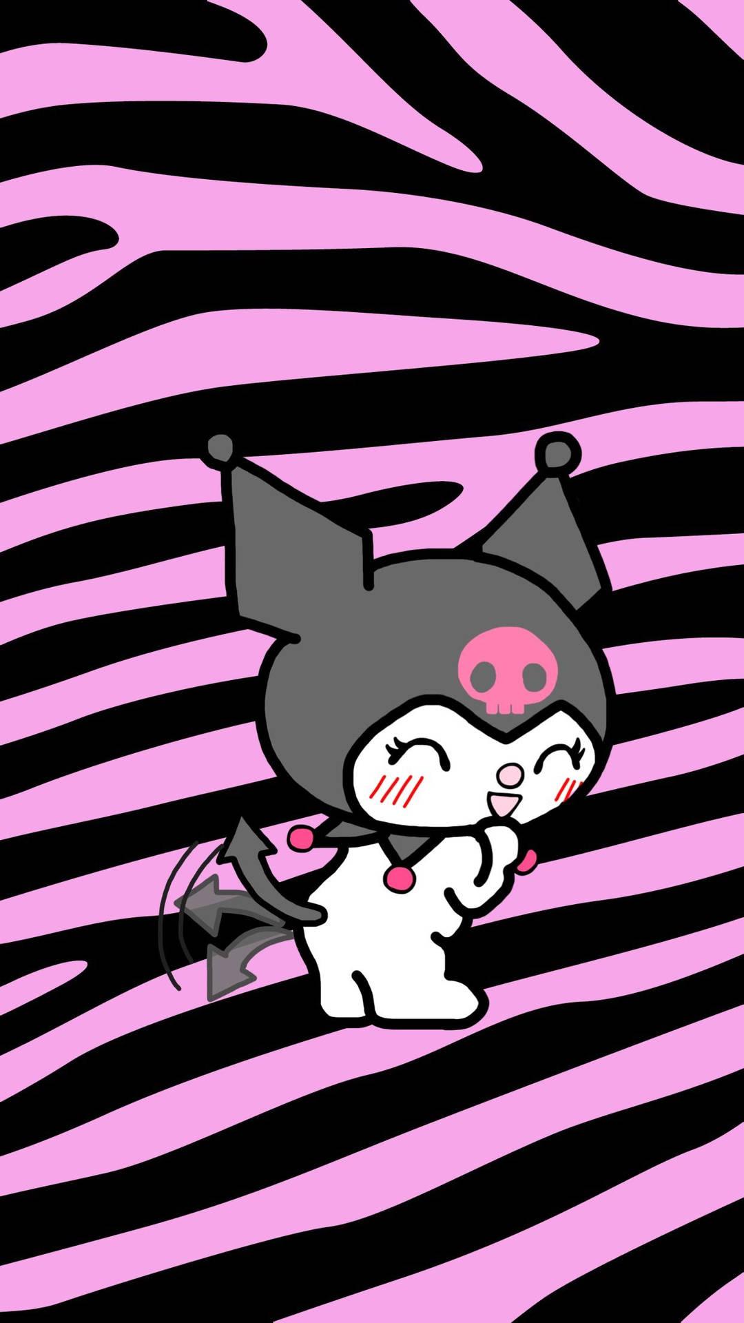 1080x1920 Playful Kuromi Wallpaper