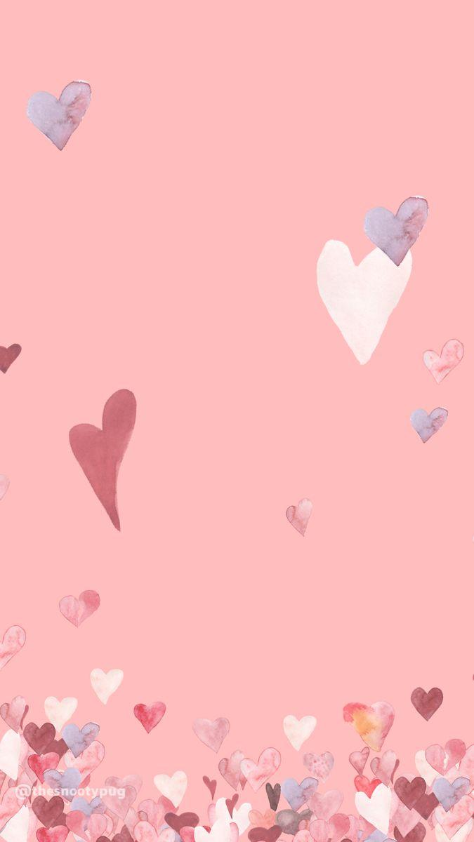 675x1200 Trendy heart Valentine's Day wallpaper. Abstract iphone wallpaper, iPhone wallpaper, Wallpaper