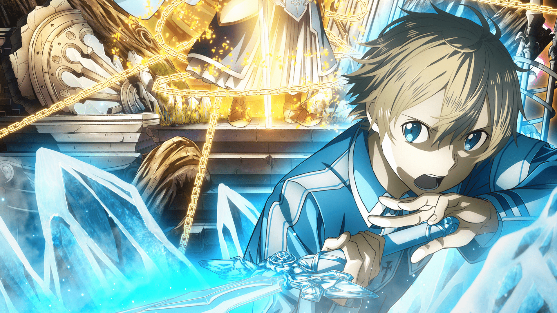 1920x1080 Wallpaper / anime, Sword Art Online, Sword Art Online Alicization, Eugeo, sword free download