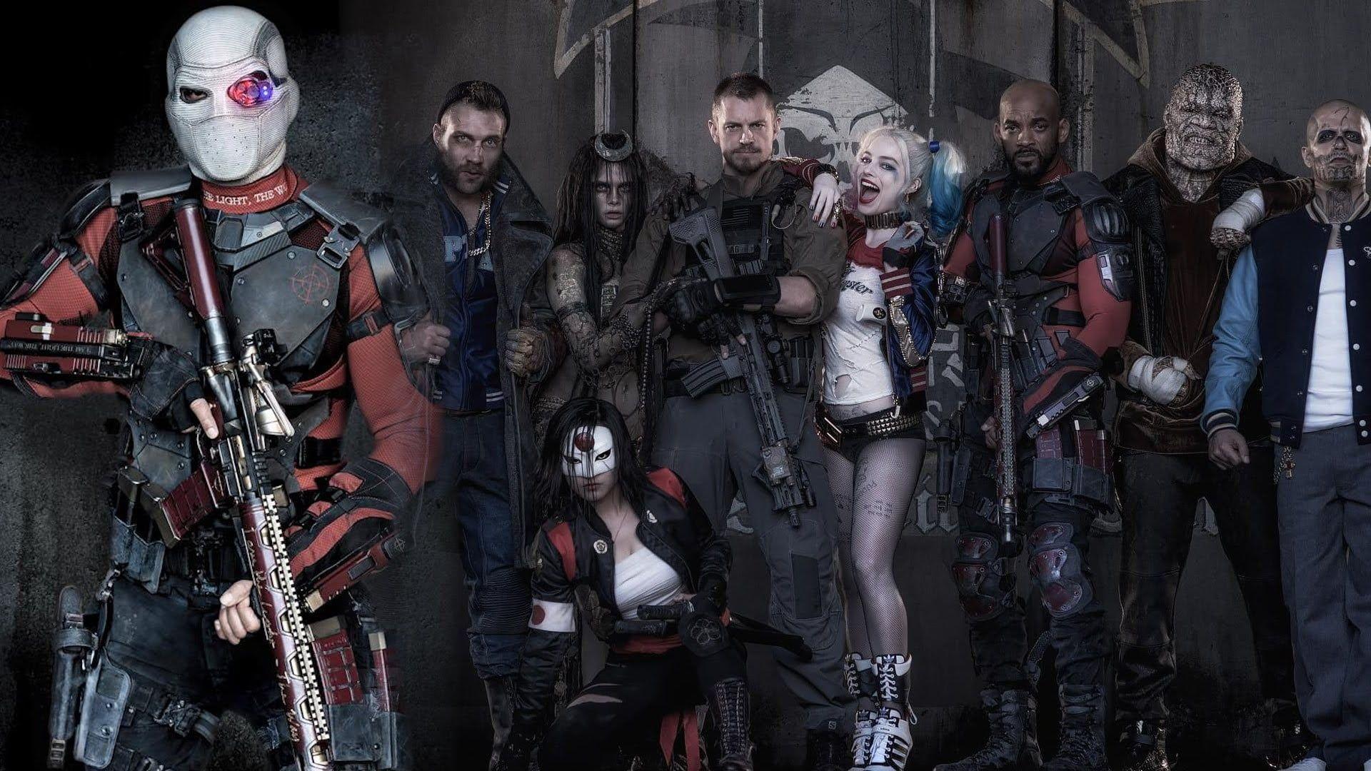 1920x1080 Suicide Squad Deadshot Will Smith Harley Quinn. iPhone Wallpaper