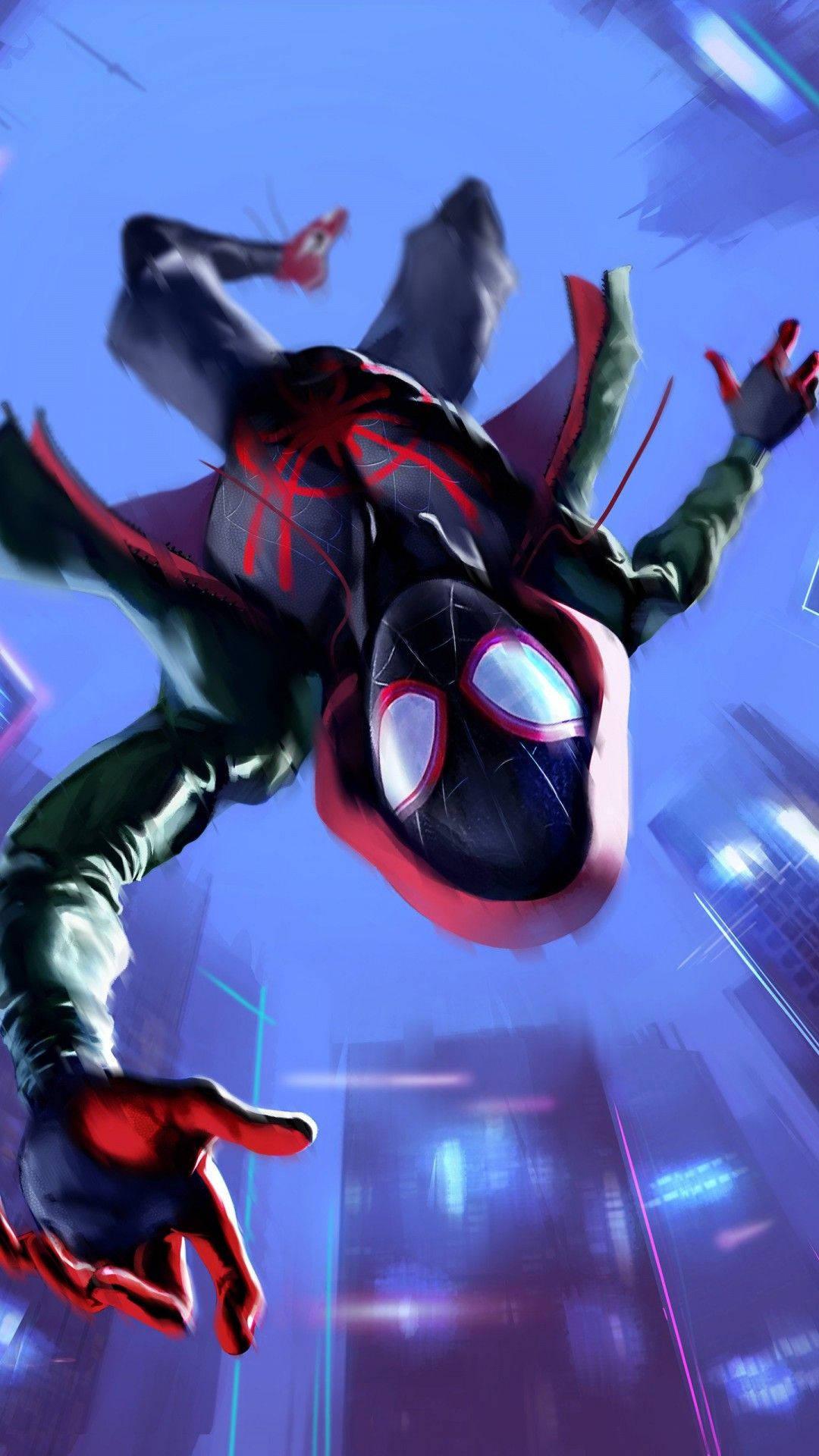 1080x1920 The Spider Verse Wallpaper