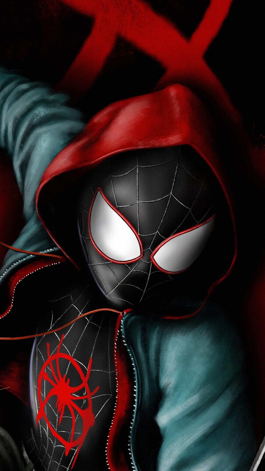 1080x1920 Wallpaper / Movie Spider Man: Into The Spider Verse Phone Wallpaper, Miles Morales, Spider Man, 1080x1920 Free Download