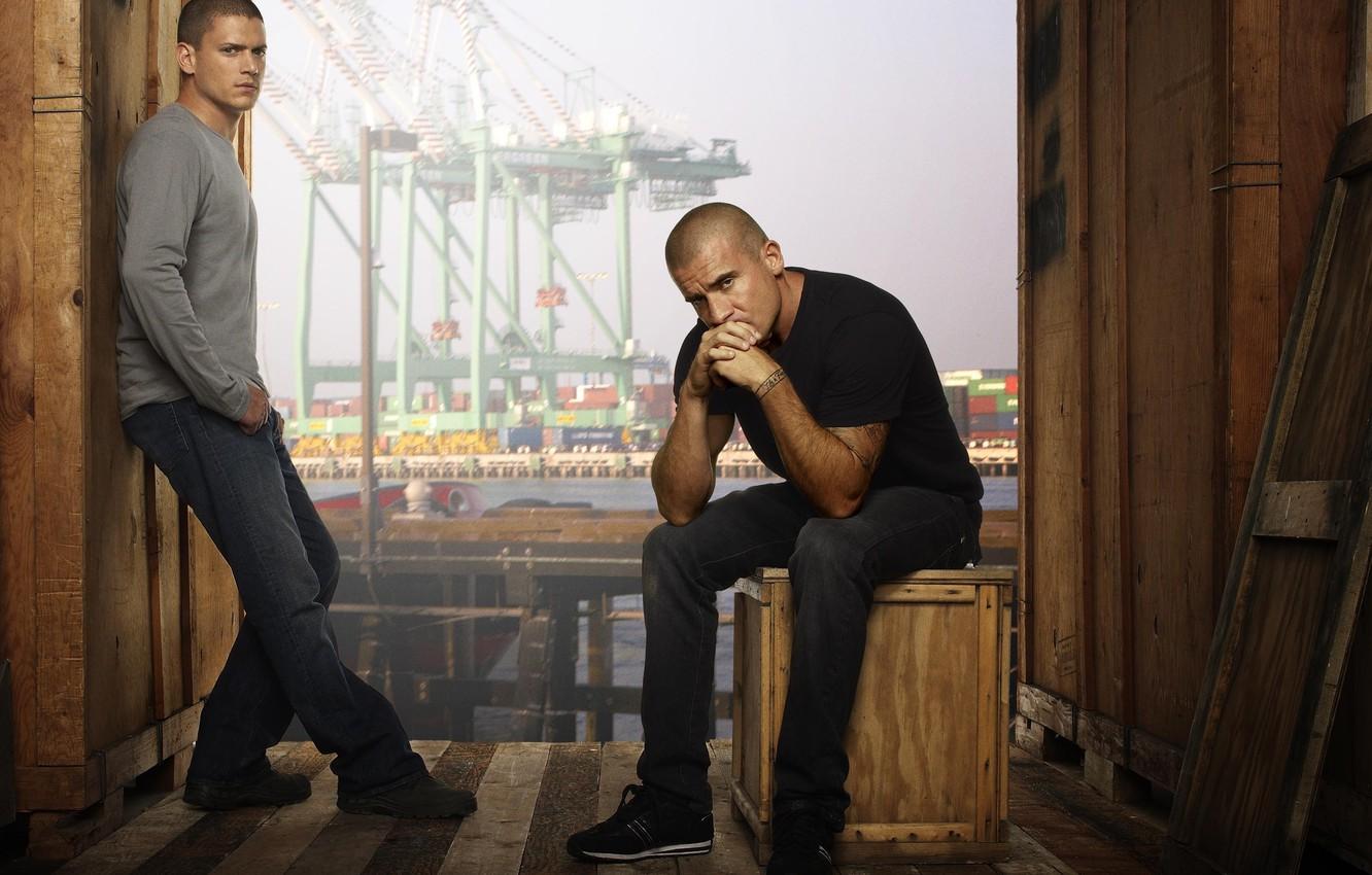 1332x850 Wallpaper Wentworth Miller, Prison Break, Wentworth Miller, Dominic Purcell, Escape, Michael Scofield, Lincoln Burrows, Dominic Purcell image for desktop, section фильмы